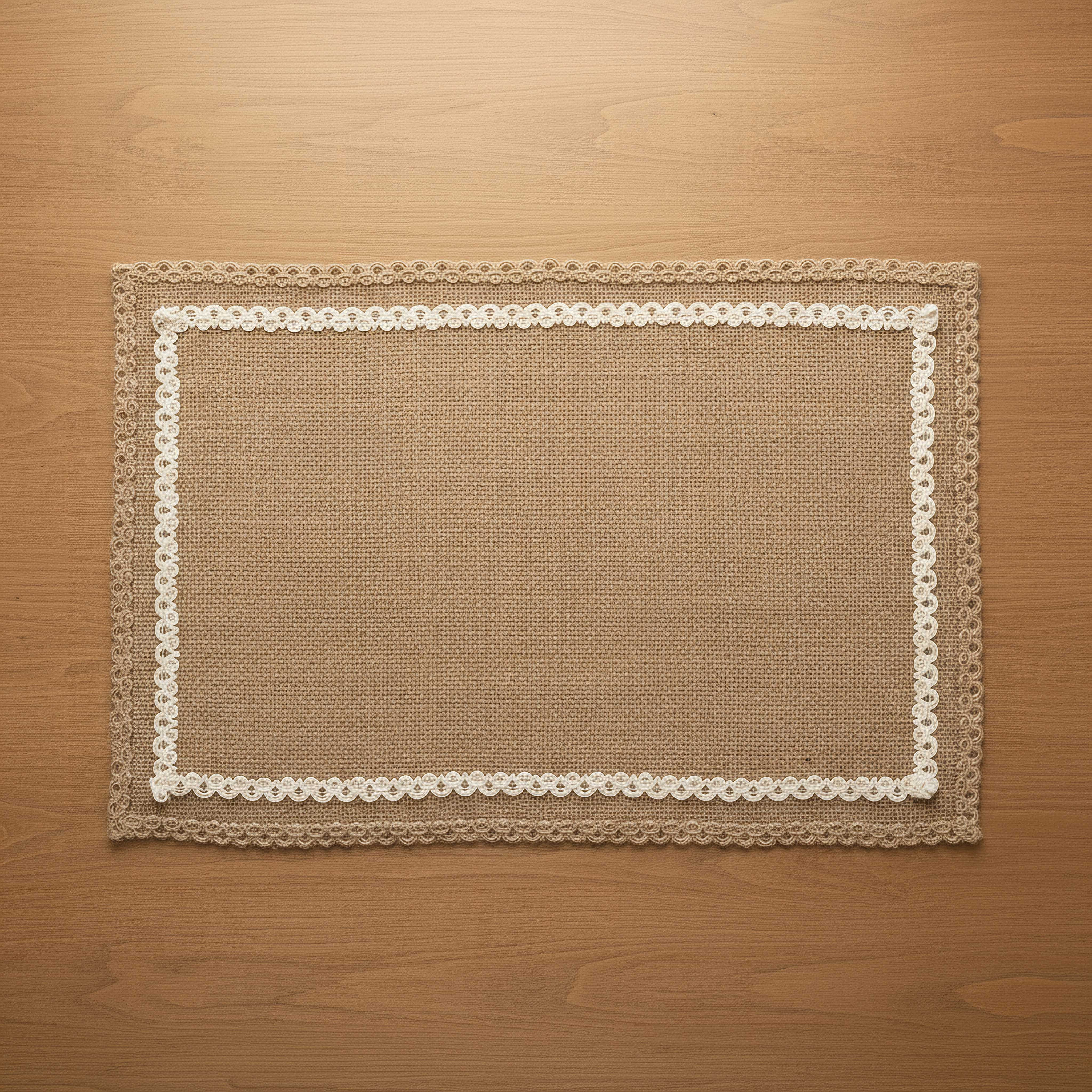 Terra Lace Jute Placemat - 30x45 cm-hbxdecorandfurnishings-homefurnishings-tablelinens-image-1