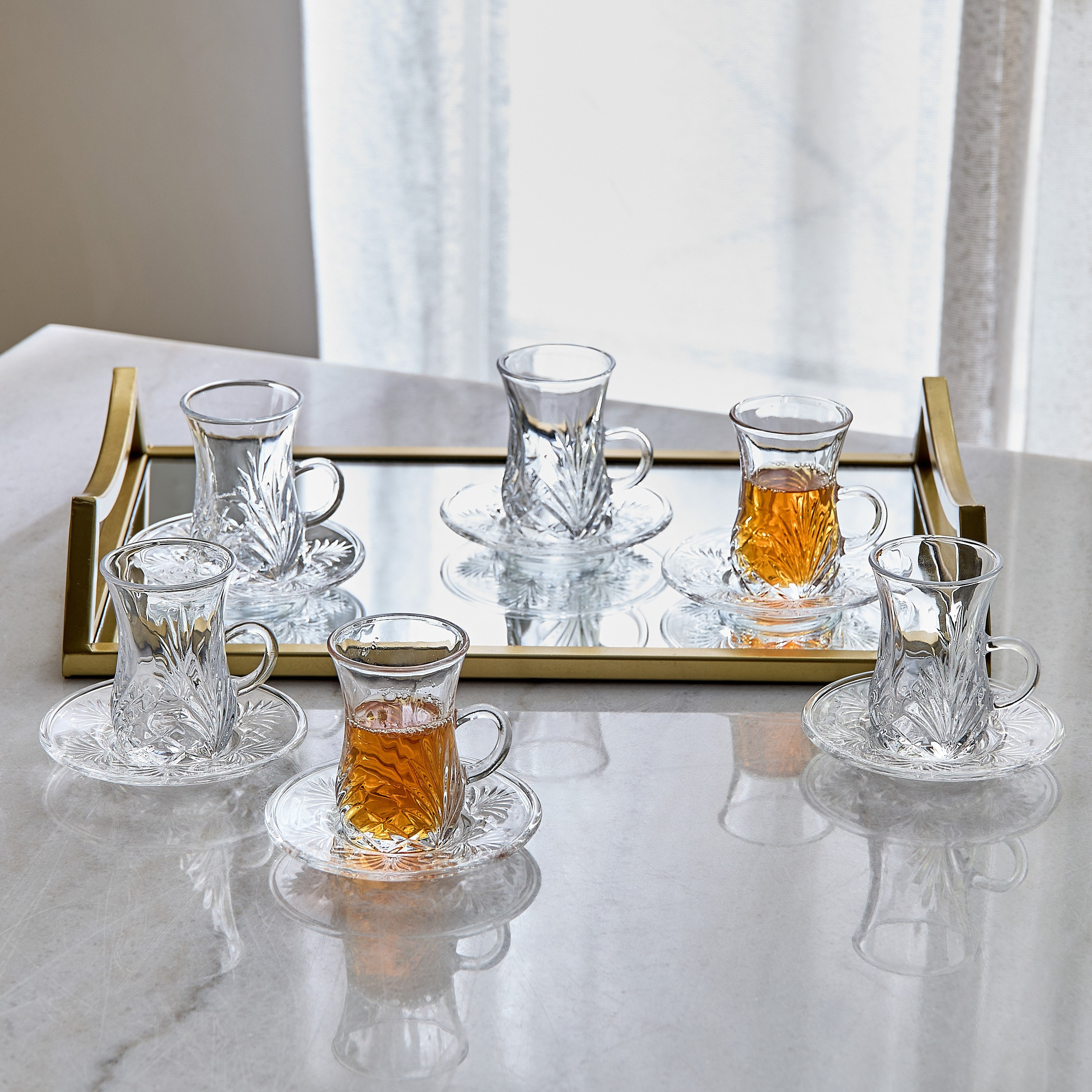طقم استكانة 12 قطعة من آربيا - 80 مل-hbxhomeware-hbxkitchen-image-1