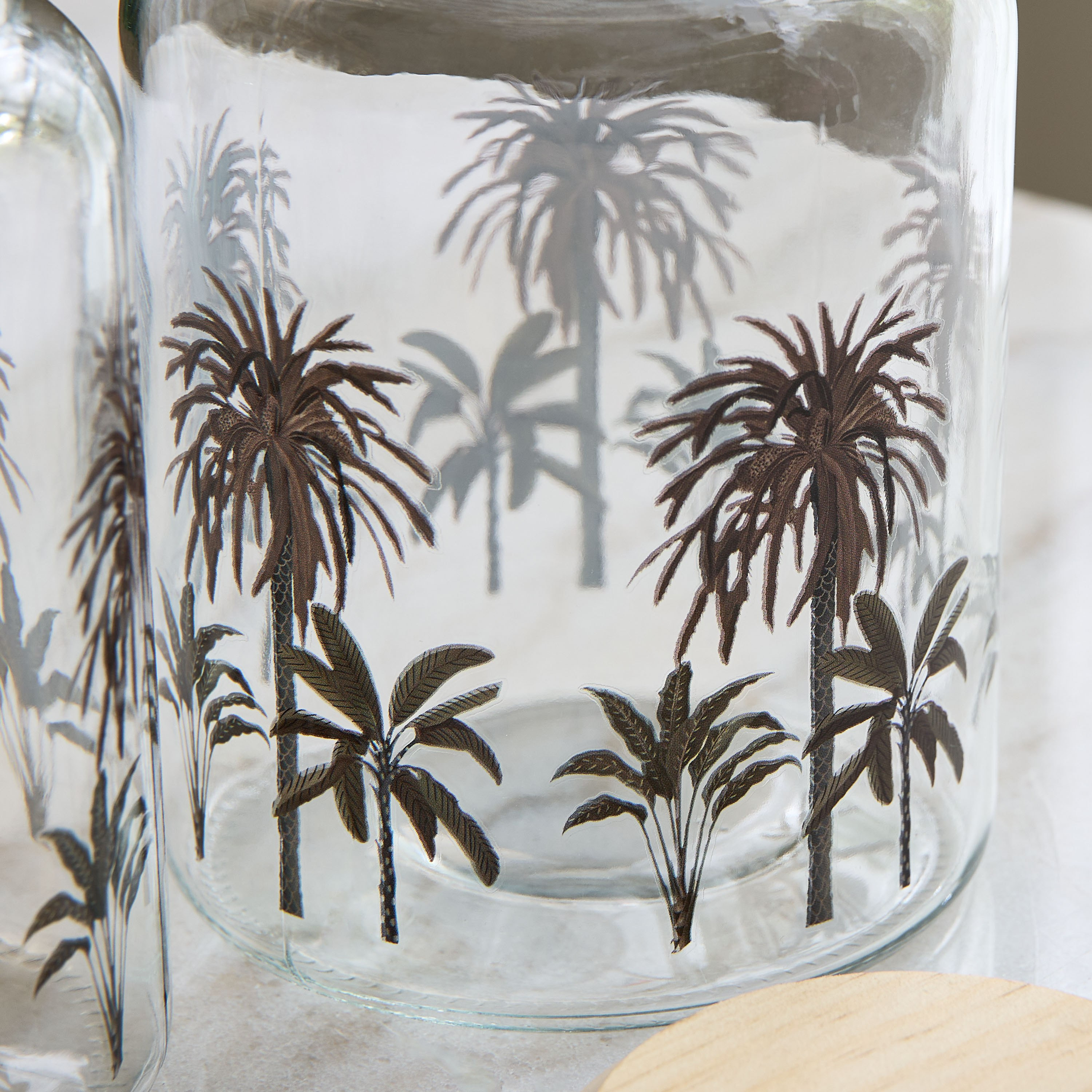 Sahra 2-Piece Glass Jar Set - 1 L-hbxhomeware-hbxkitchen-image-4