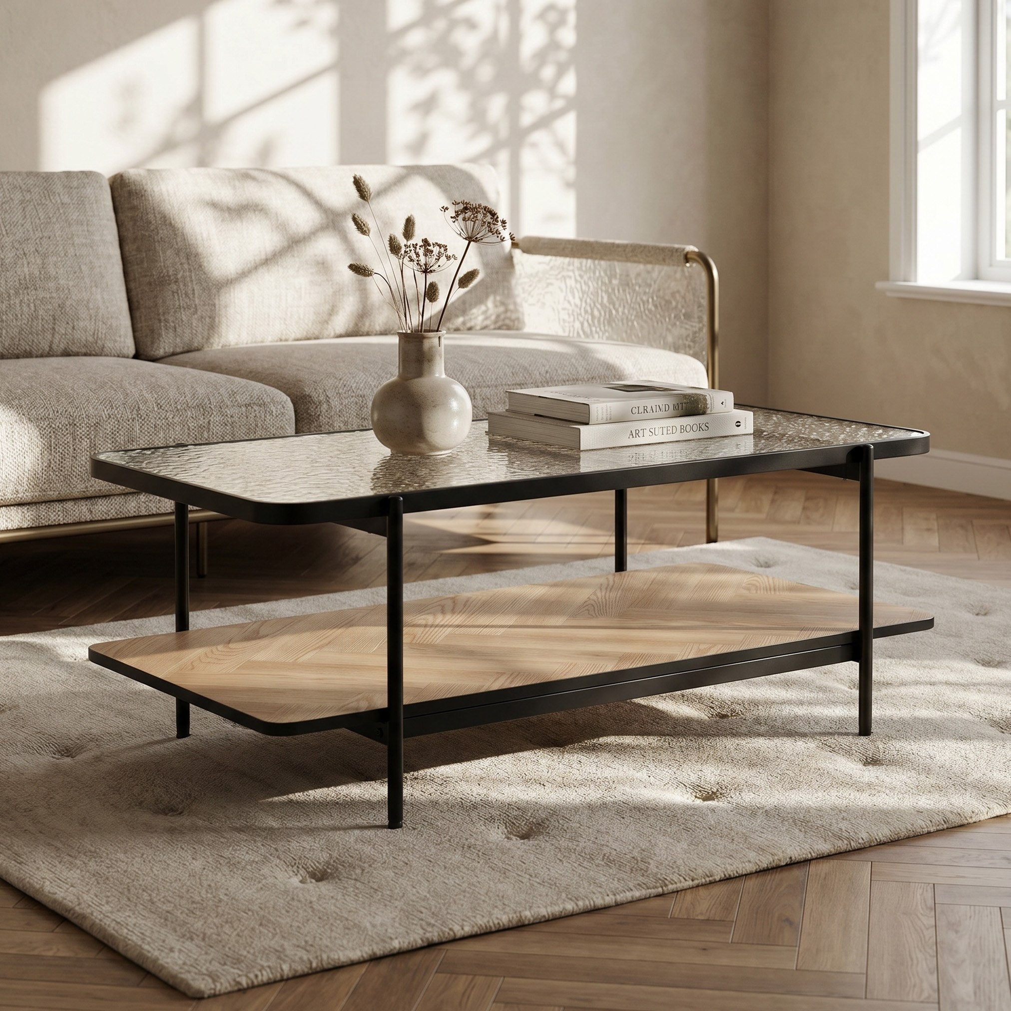 طاولة قهوة بسطح زجاج مع رف من بالدوين-PROMO_HB_UAE_HBX10_250526-image-5
