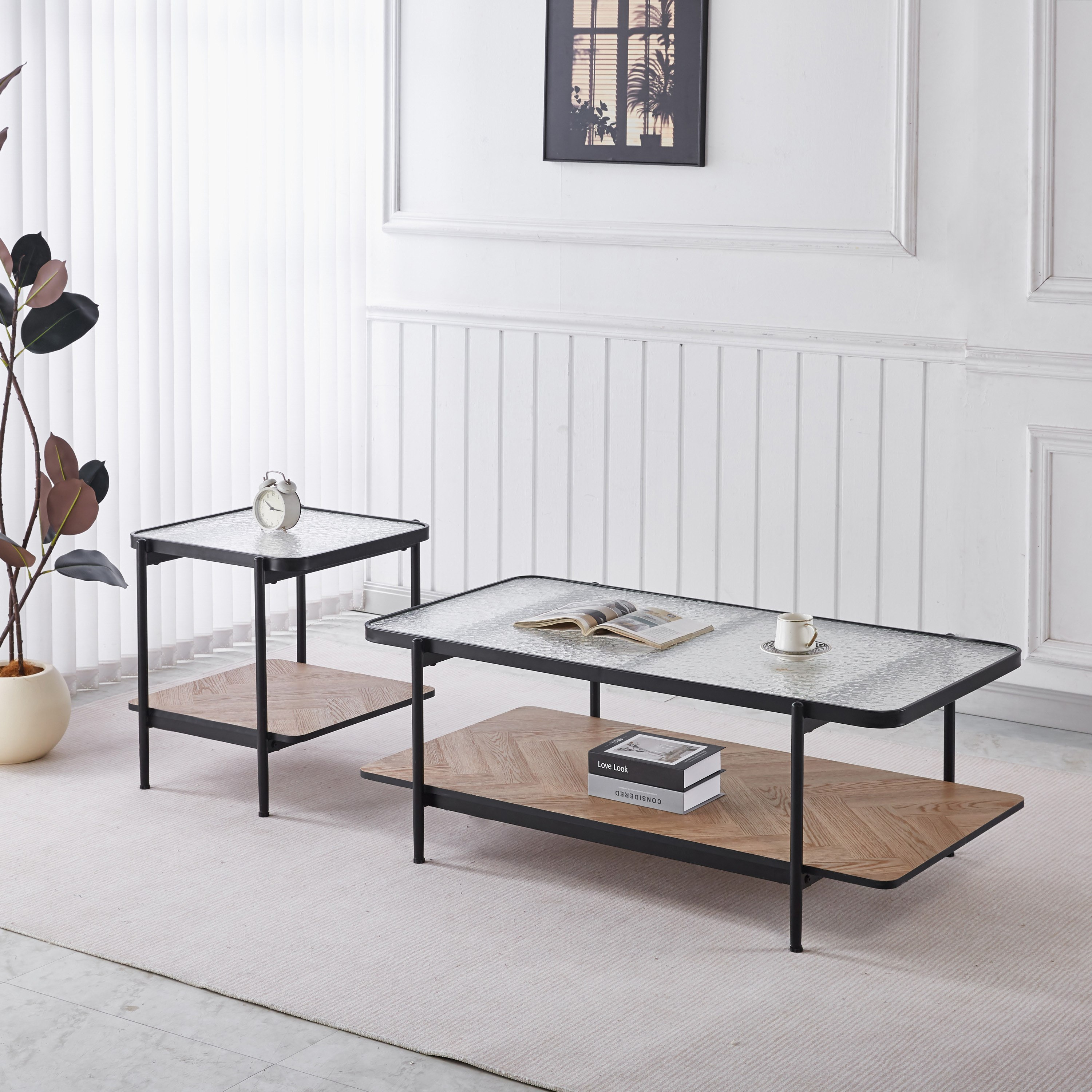 Baldwin Glass Top End Table with Shelf-hbxfurniture-livingroom-endtables-image-4