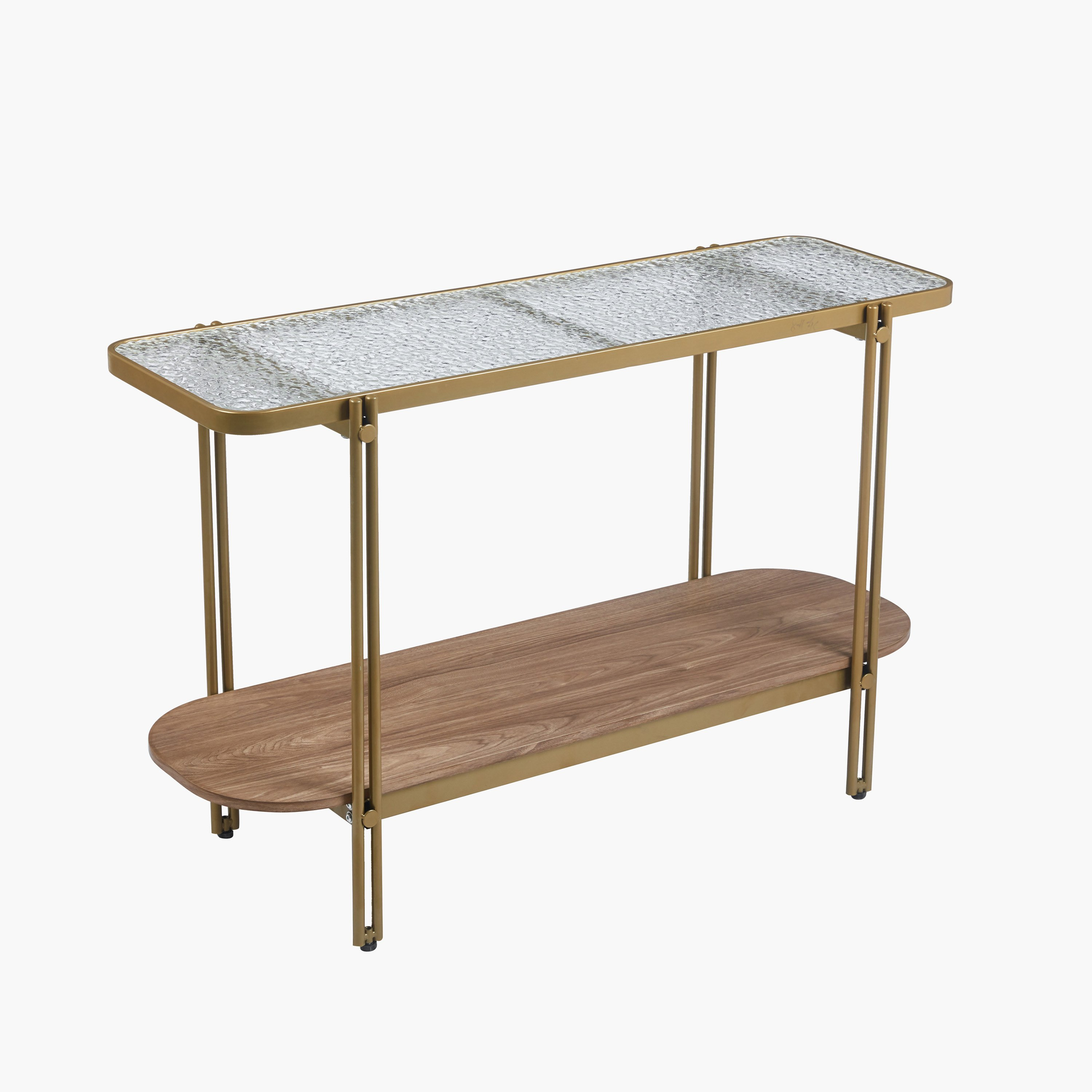 Leroy Glass Top Console Table with Shelf-hbxfurniture-tablesandstands-consoletables-image-6