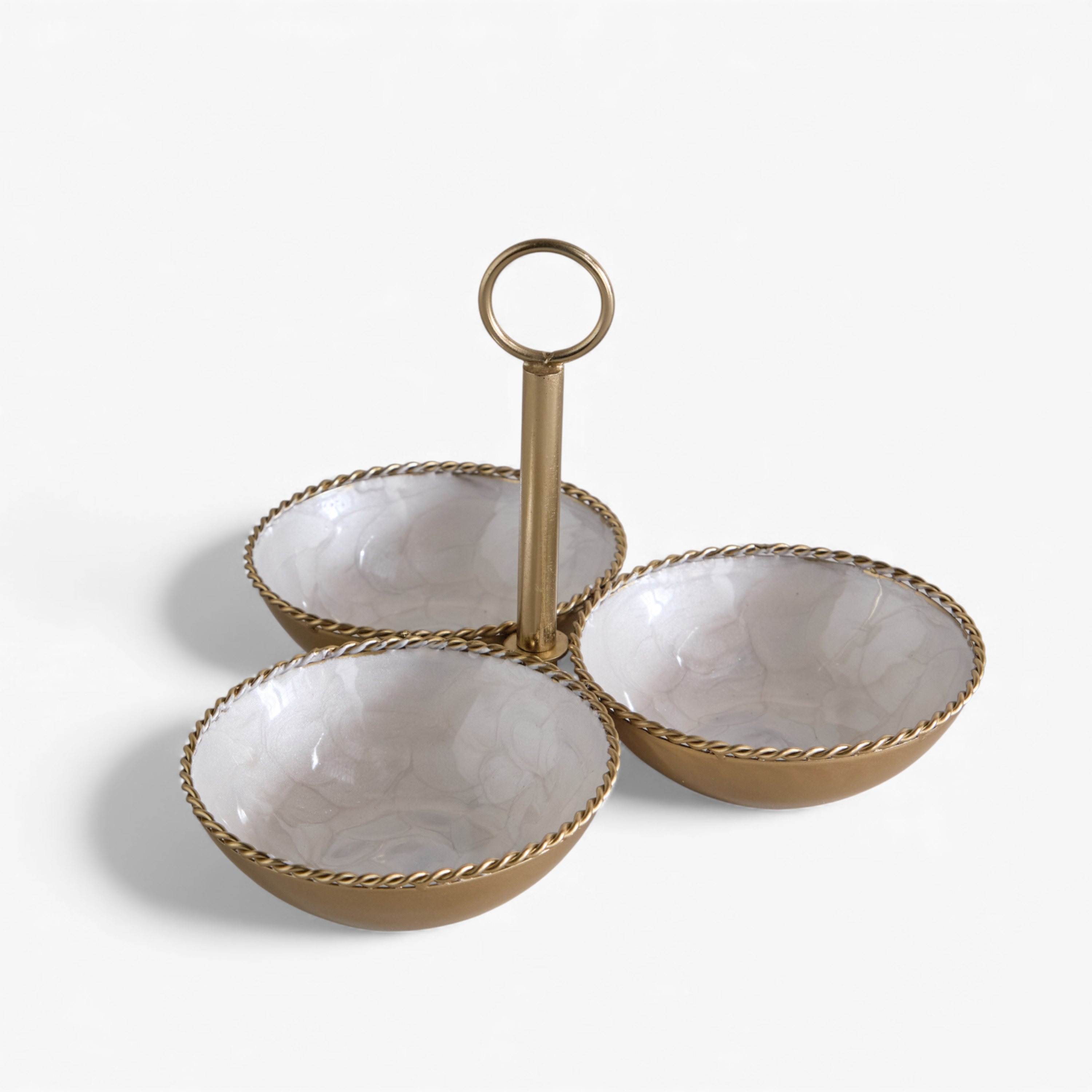 طبق تقديم حلويات ثلاثة أقسام من ليرا - 25x25x14 سم-hbxdecorandfurnishings-tabletop-serveware-image-9