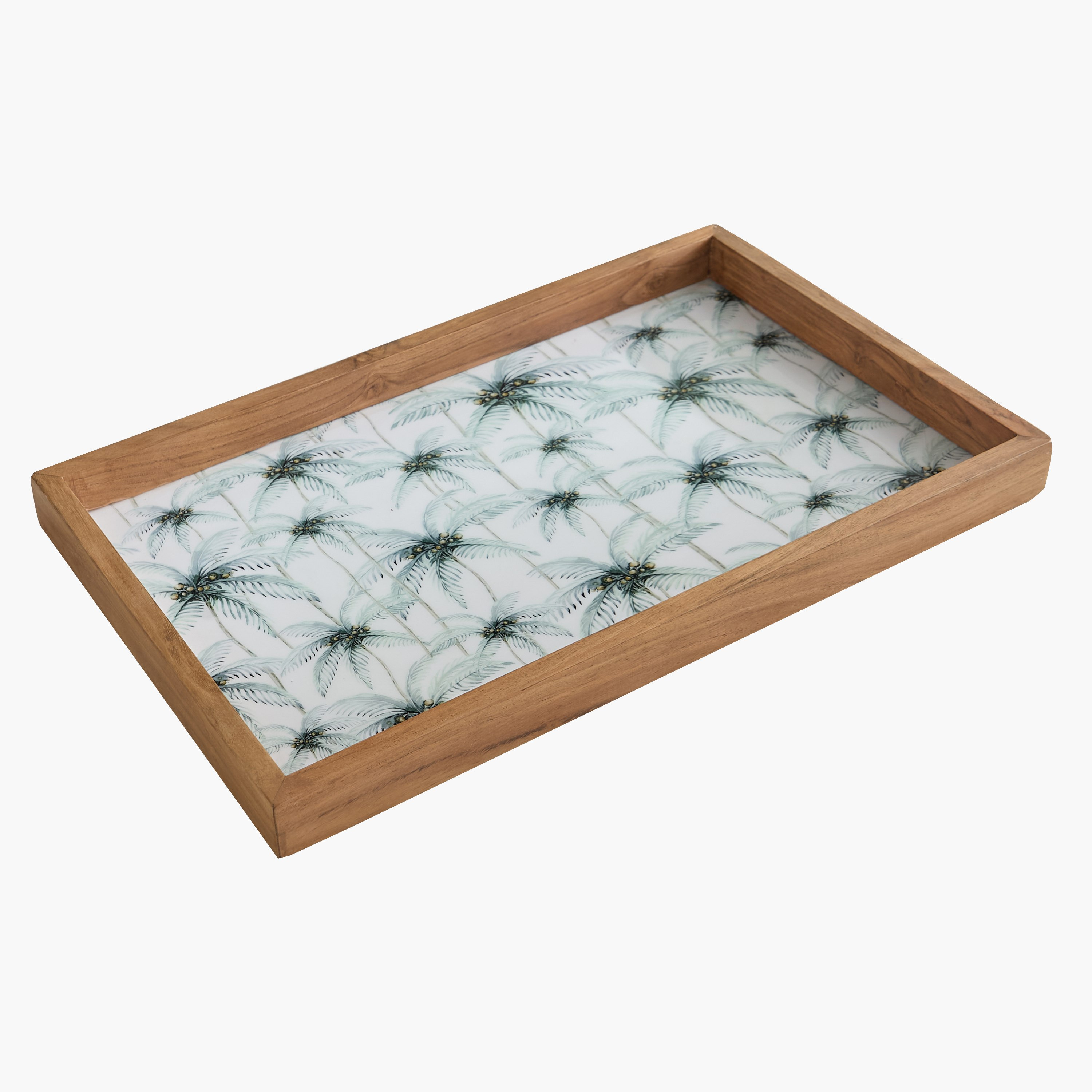 Palm Leaf Wooden Tray - 45x30x5 cm-hbxdecorandfurnishings-tabletop-serveware-image-5