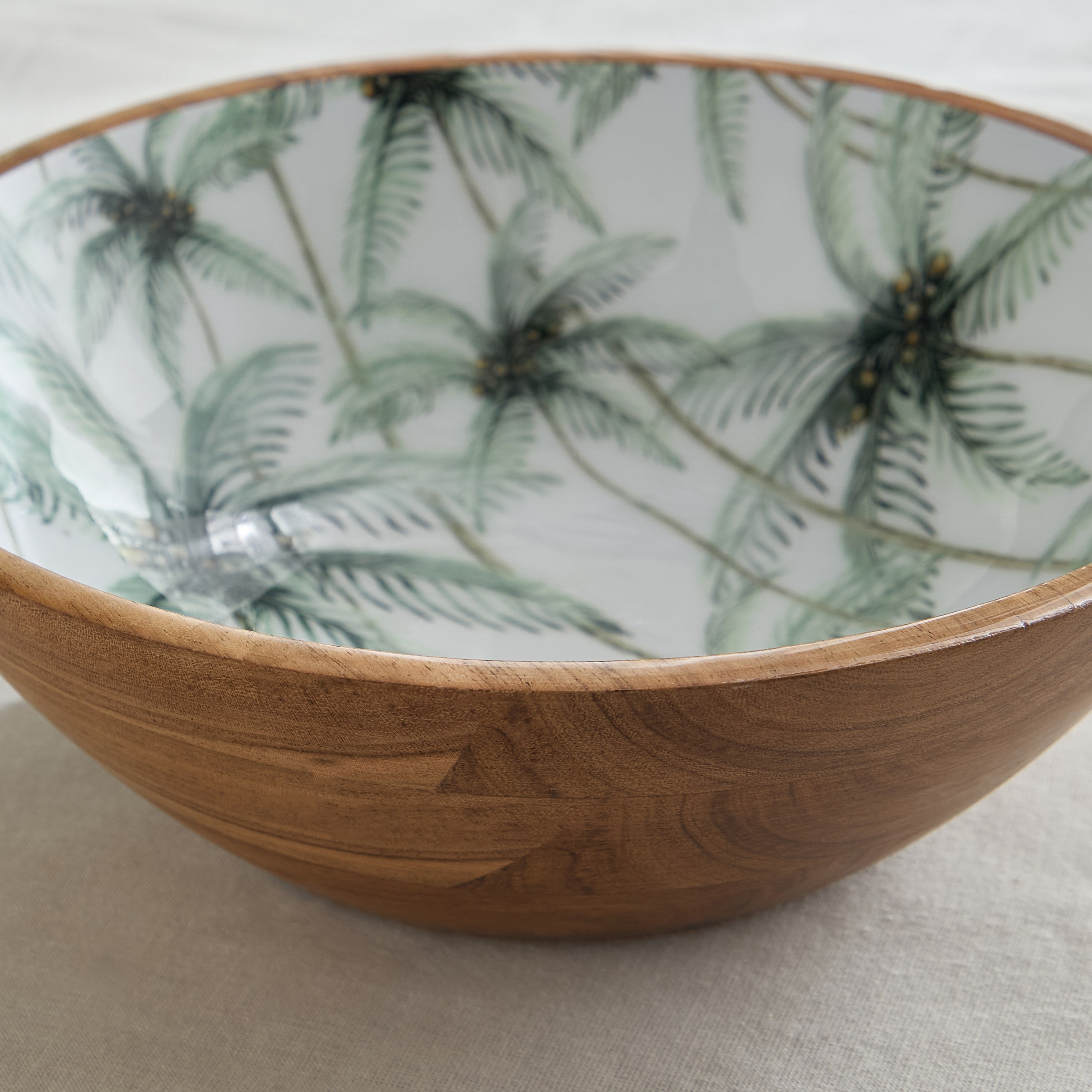 وعاء تقديم خشب بتصميم أوراق النخيل-hbxdecorandfurnishings-tabletop-crockery-image-3
