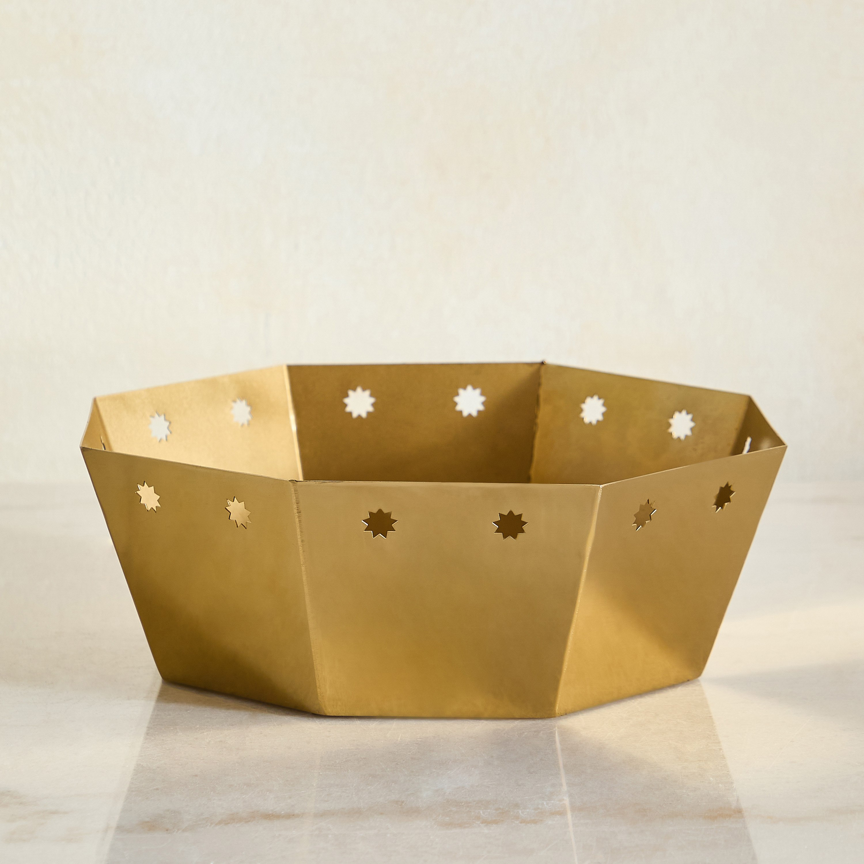 Layali Noor Serving Bowl - 26x26x9 cm-hbxdecorandfurnishings-tabletop-crockery-image-5