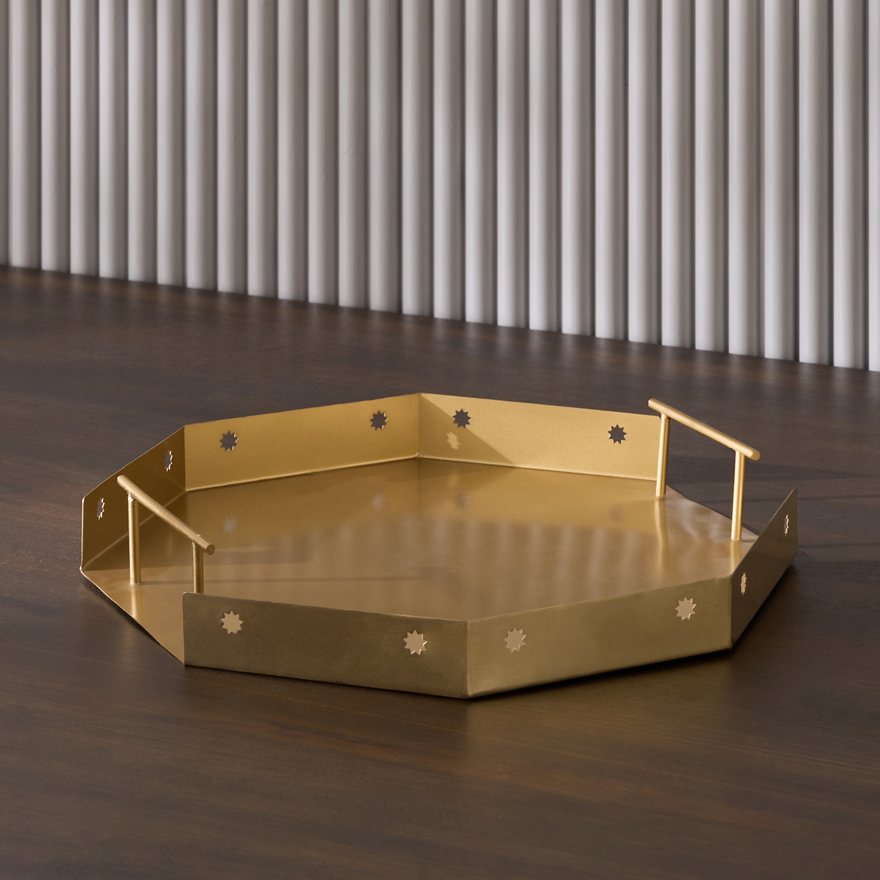 Layali Noor Serving Tray - 37.5x37.5x4 cm-hbxdecorandfurnishings-tabletop-serveware-image-2