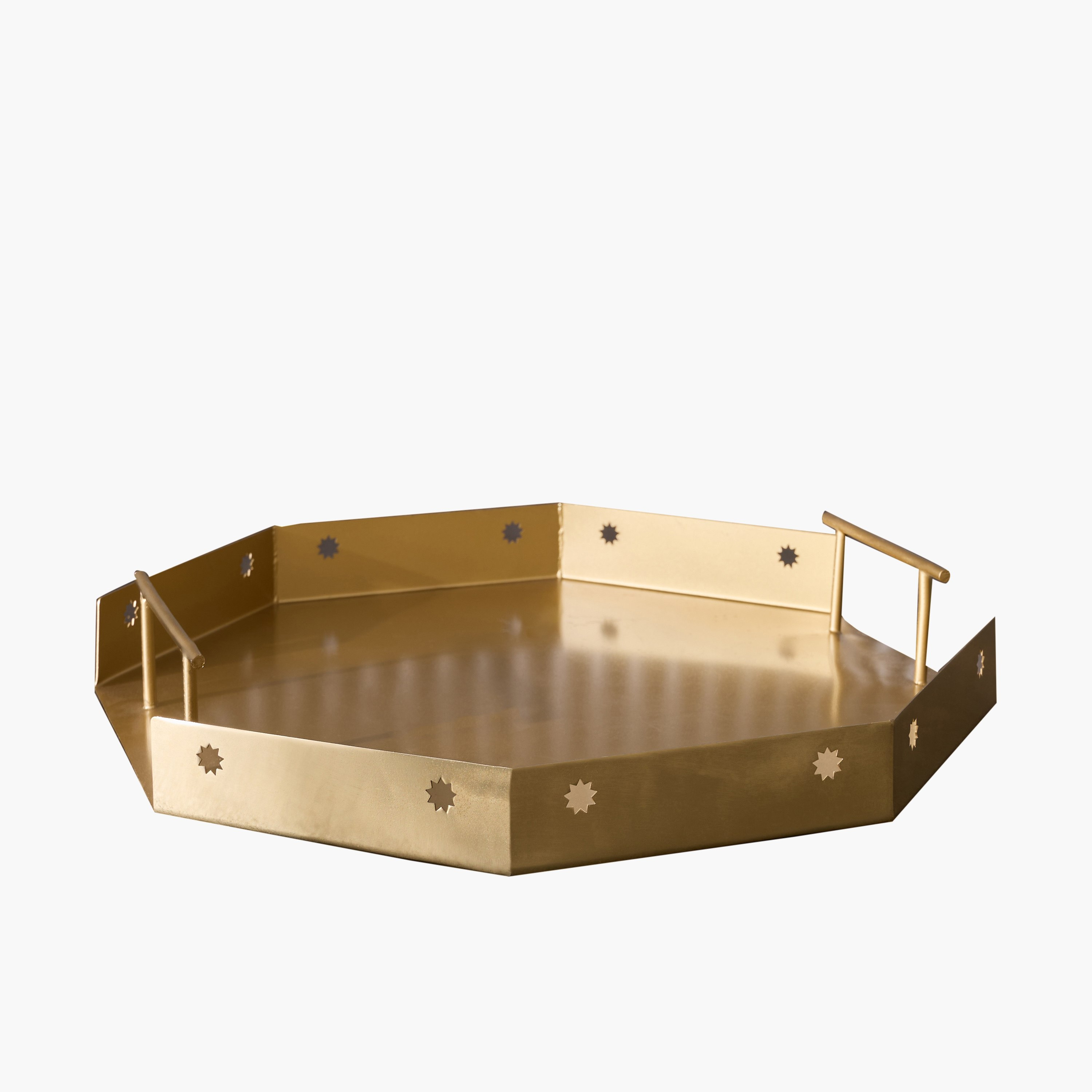Layali Noor Serving Tray - 37.5x37.5x4 cm-hbxdecorandfurnishings-tabletop-serveware-image-5