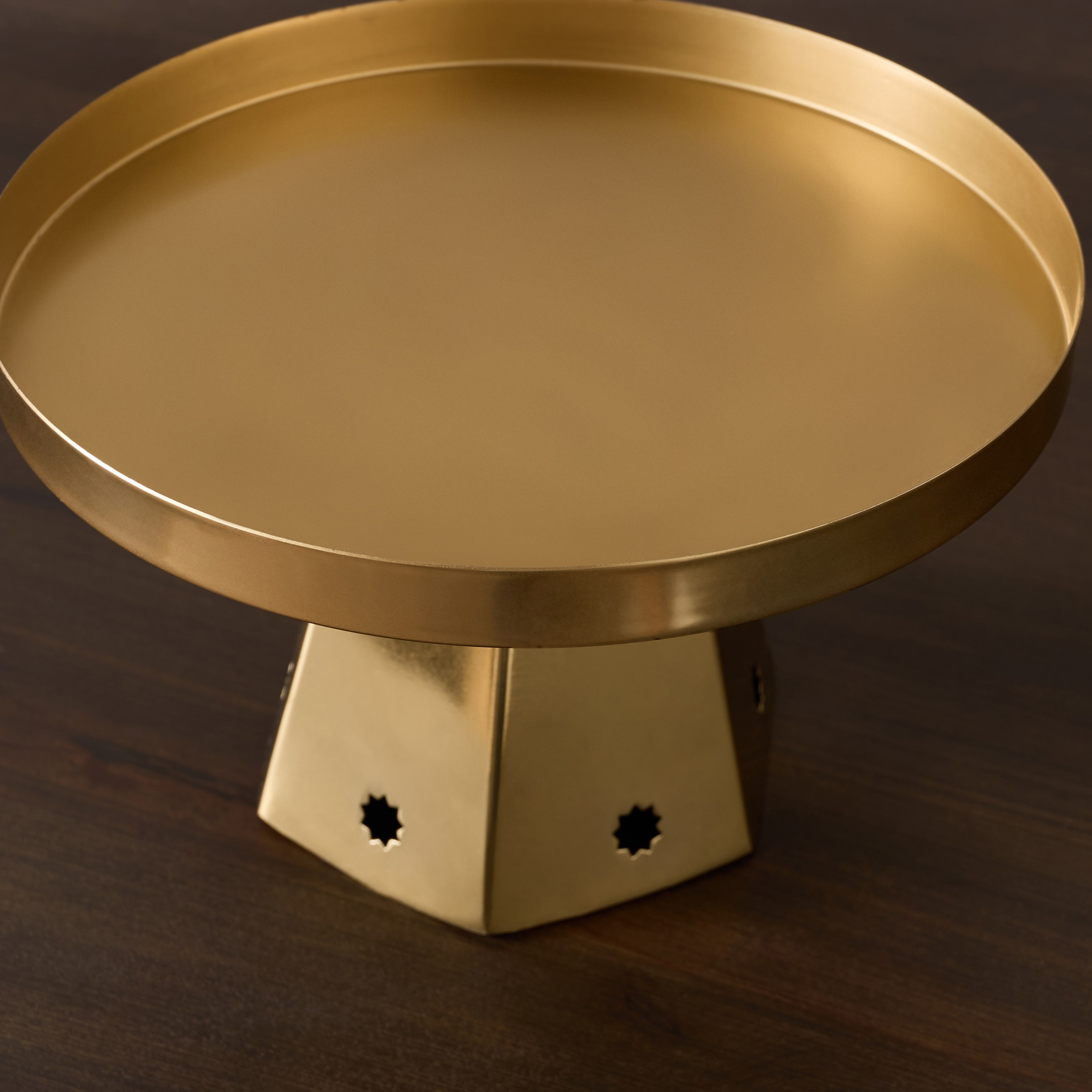 Layali Noor Cake Dome - 27x27x30 cm-hbxdecorandfurnishings-tabletop-serveware-image-3
