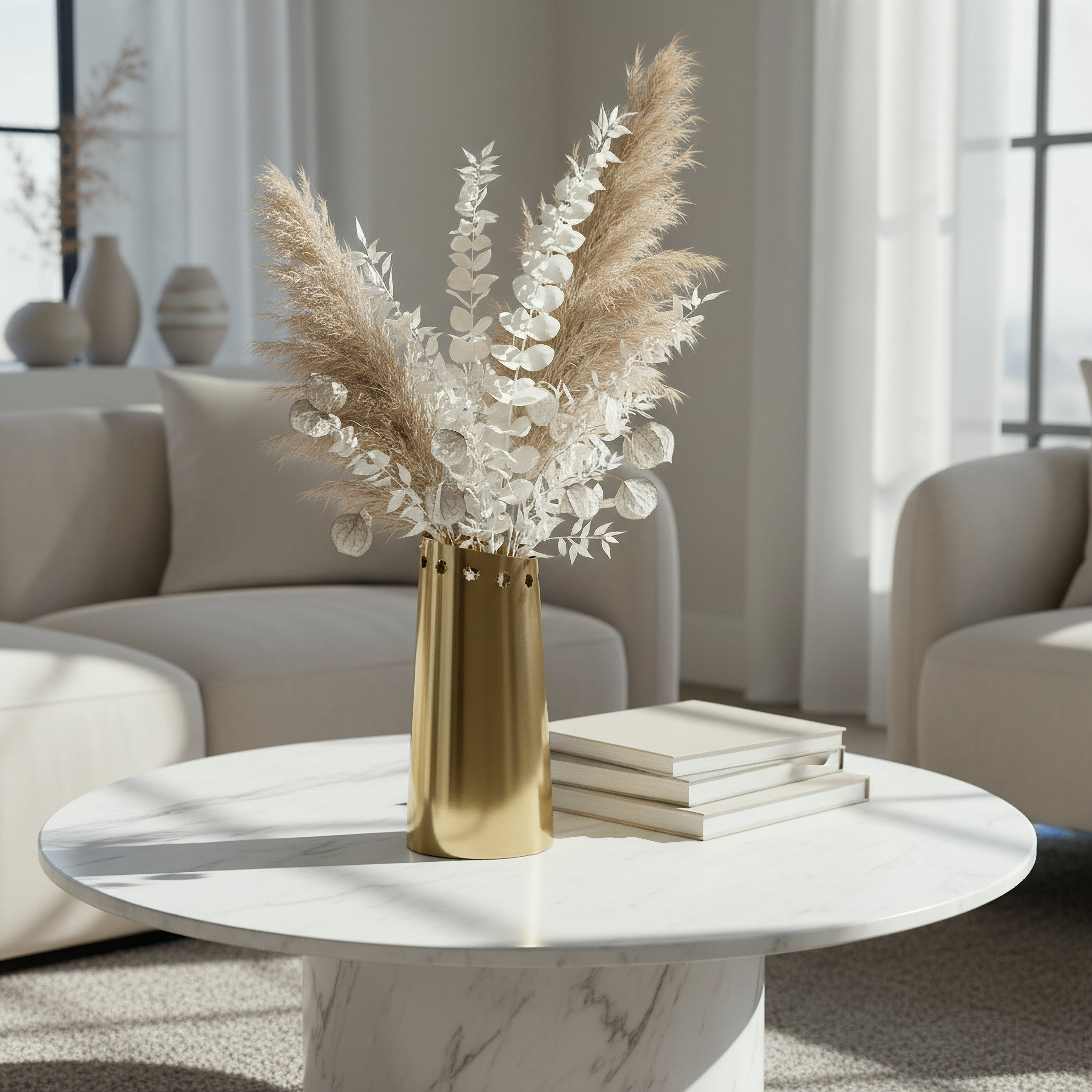 Layali Noor Small Vase - 12x12x28 cm-hbxbedroom-decorandaccessories-vases-image-4