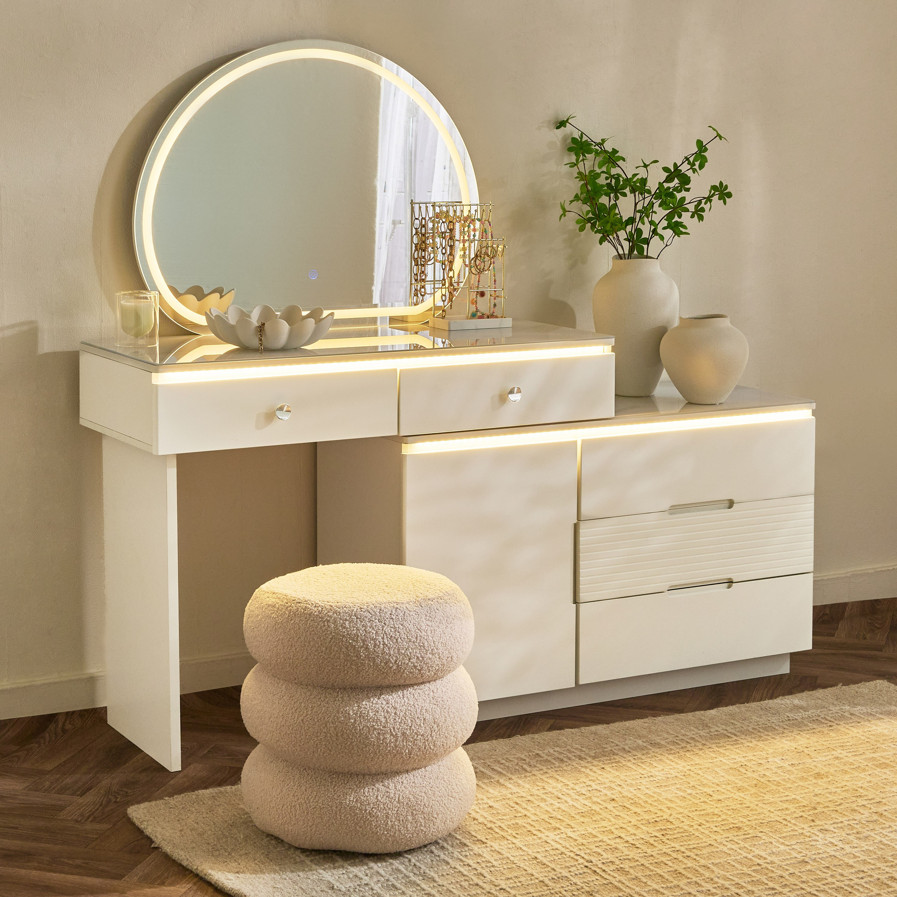 Marwell Ray 5-Drawer Smart Dresser with Mirror-hbxfurniture-bedroom-dressersandmirrors-image-13