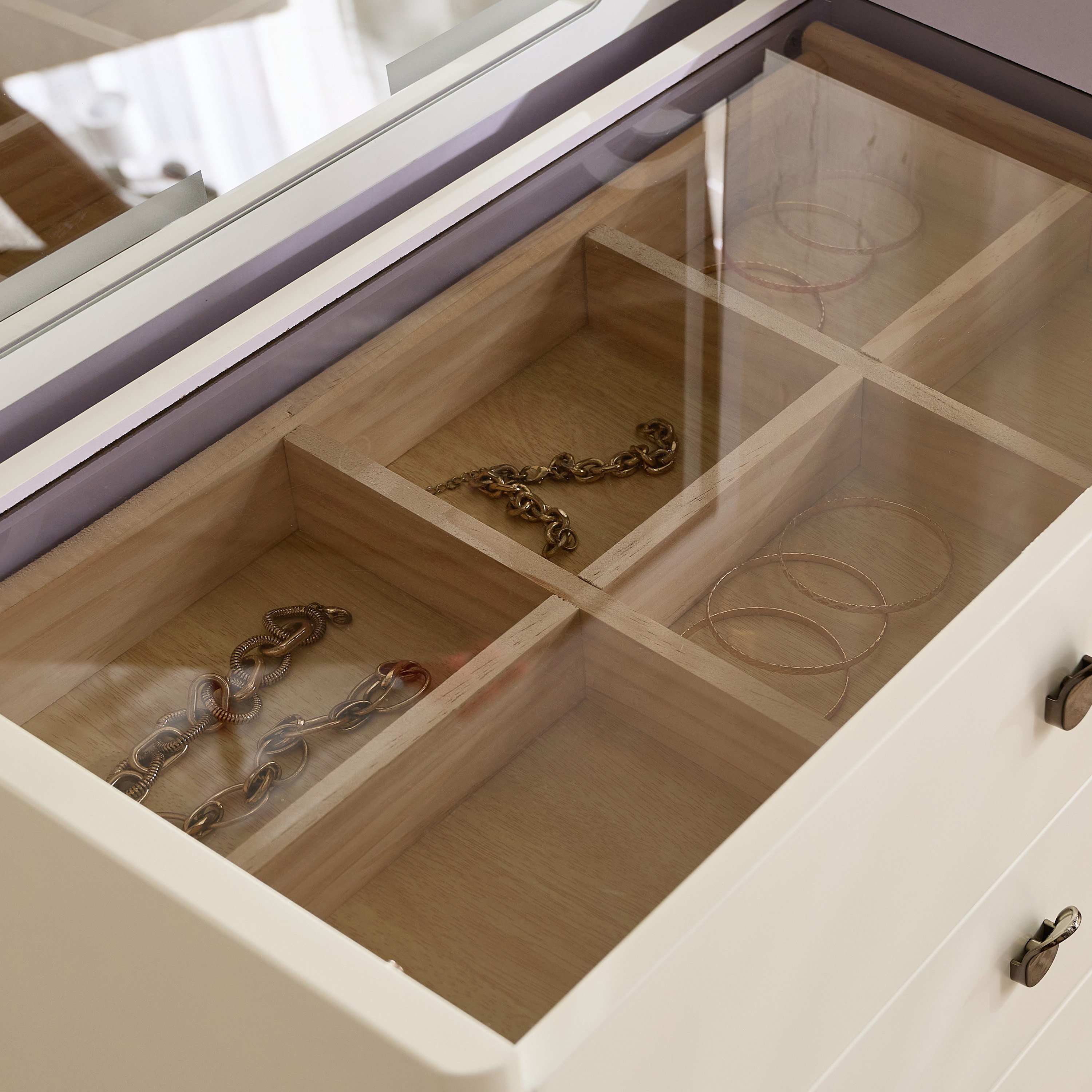 Marwell Compacto Smart 5-Drawer Dressing Table Makeup Cabinet with Mirror-hbxfurniture-bedroom-dressersandmirrors-image-8