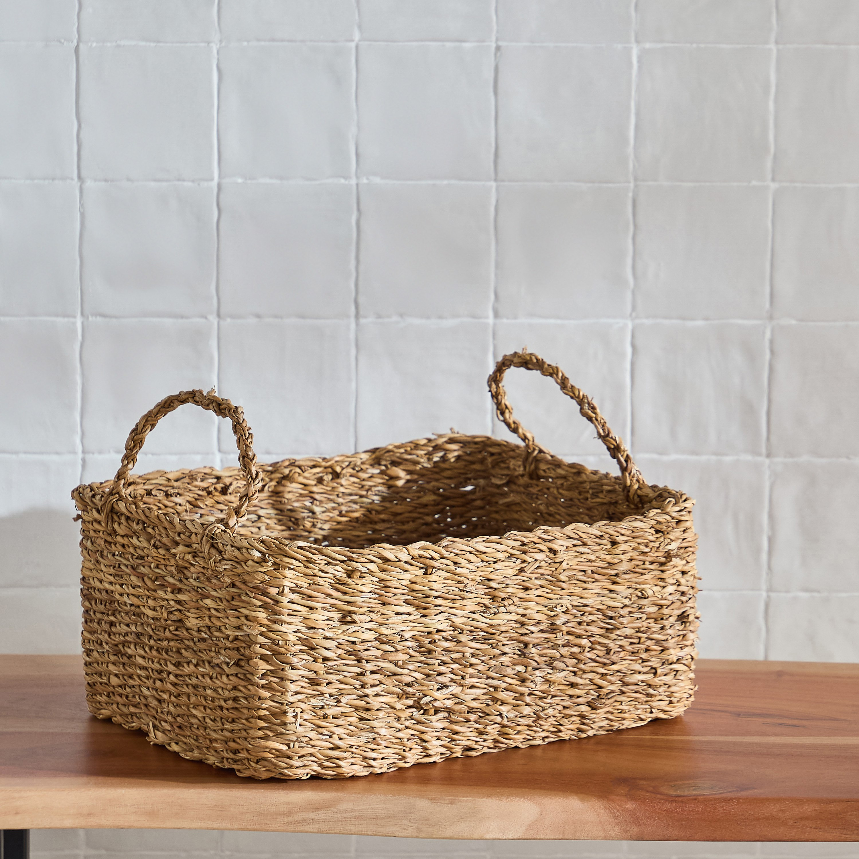 سلة تخزين مستطيلة من ناتشورالوم - 36x27x14 سم-hbxbedroom-bedroomaccessories-bedroomstorage-image-6