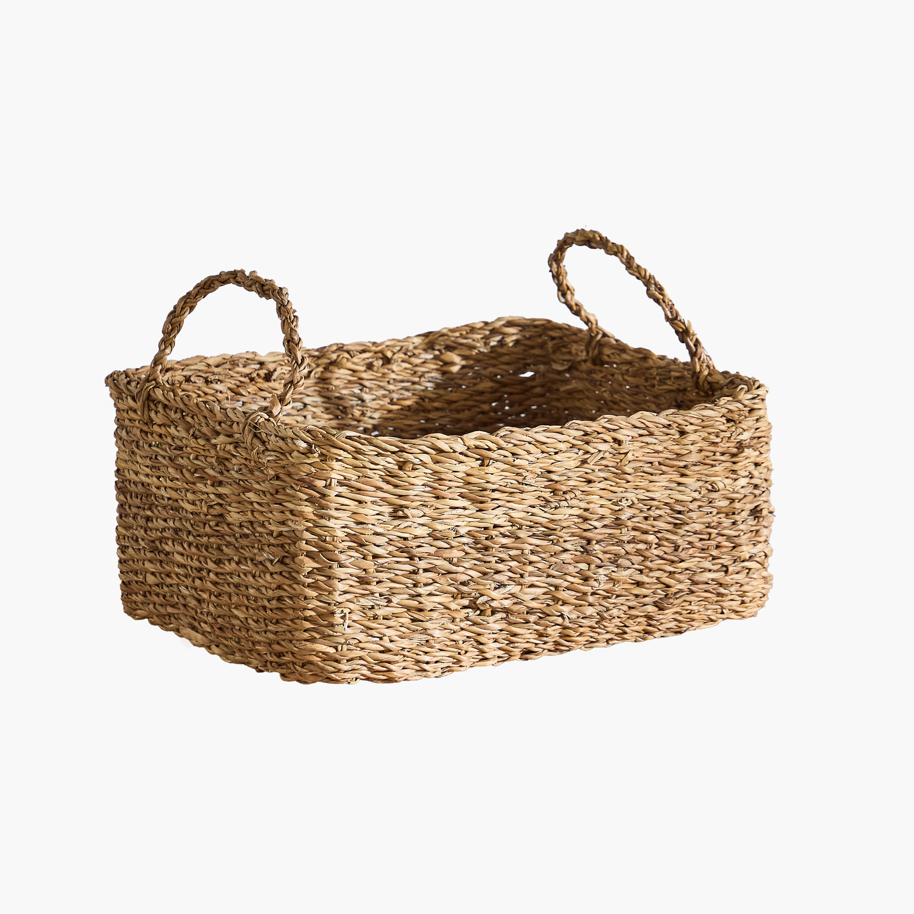 سلة تخزين مستطيلة من ناتشورالوم - 36x27x14 سم-hbxbedroom-bedroomaccessories-bedroomstorage-image-10