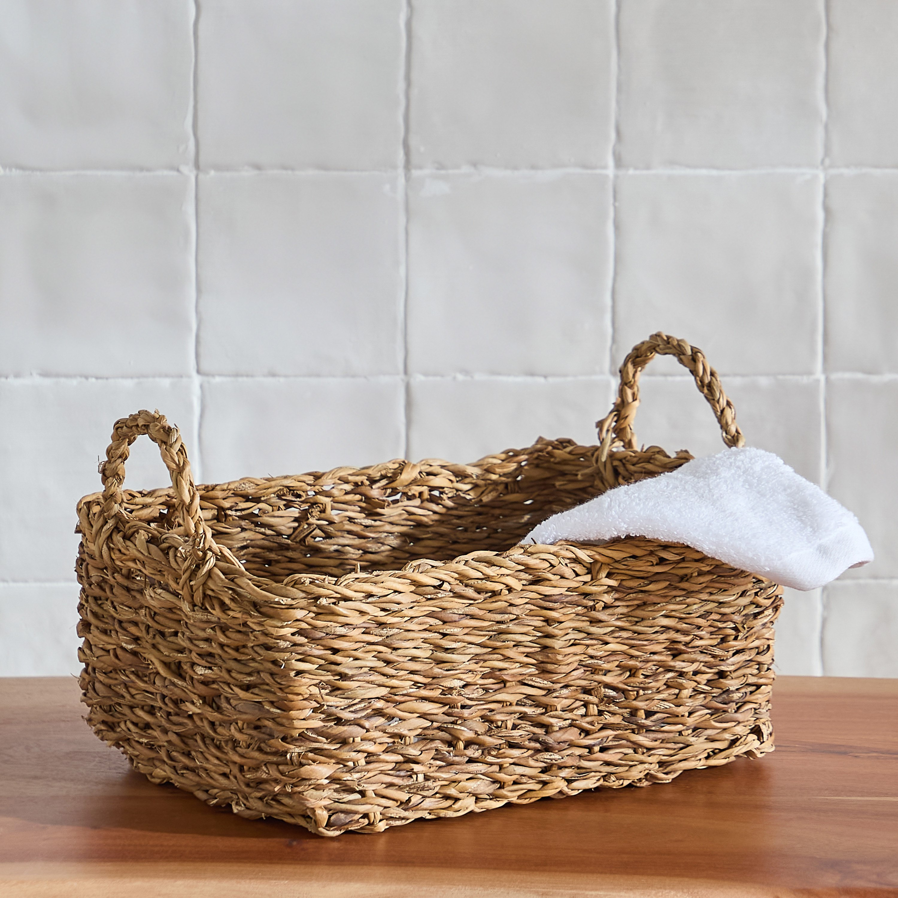 سلة تخزين مستطيلة من ناتشورالوم - 28x20x10 سم-hbxbedroom-bedroomaccessories-bedroomstorage-image-10