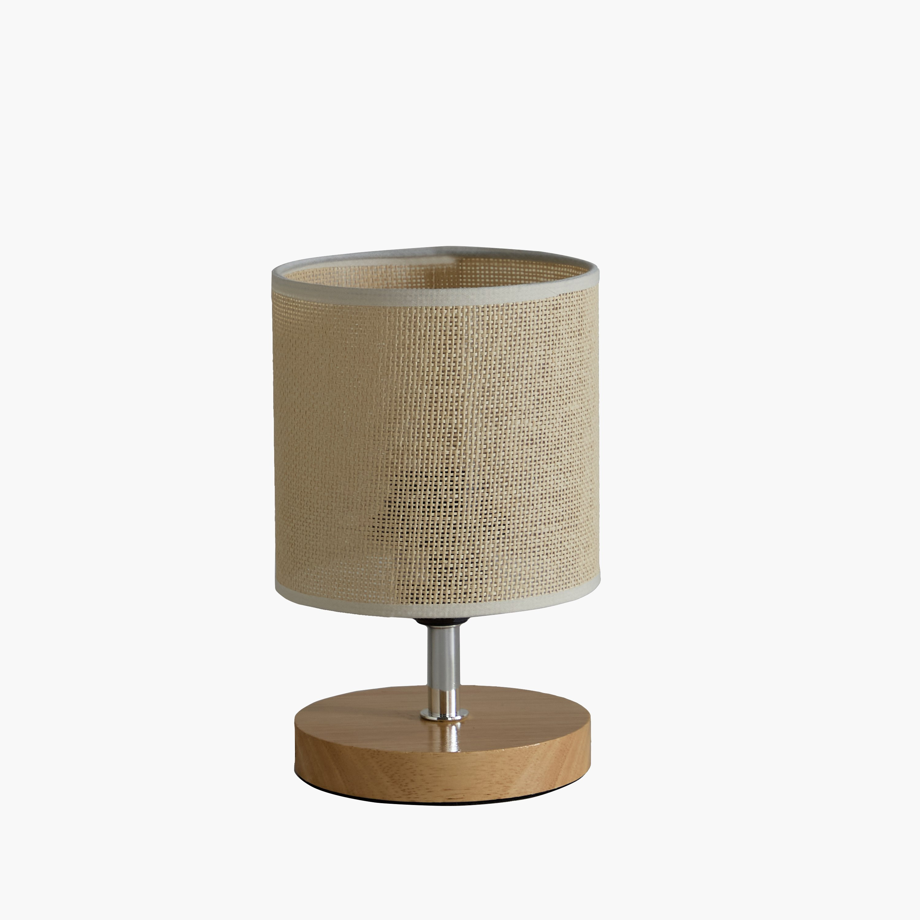 Glen Wooden Base Lamp with Rope Shade - 13x13x22 cm-hbxbedroom-lighting-tablelamps-image-9