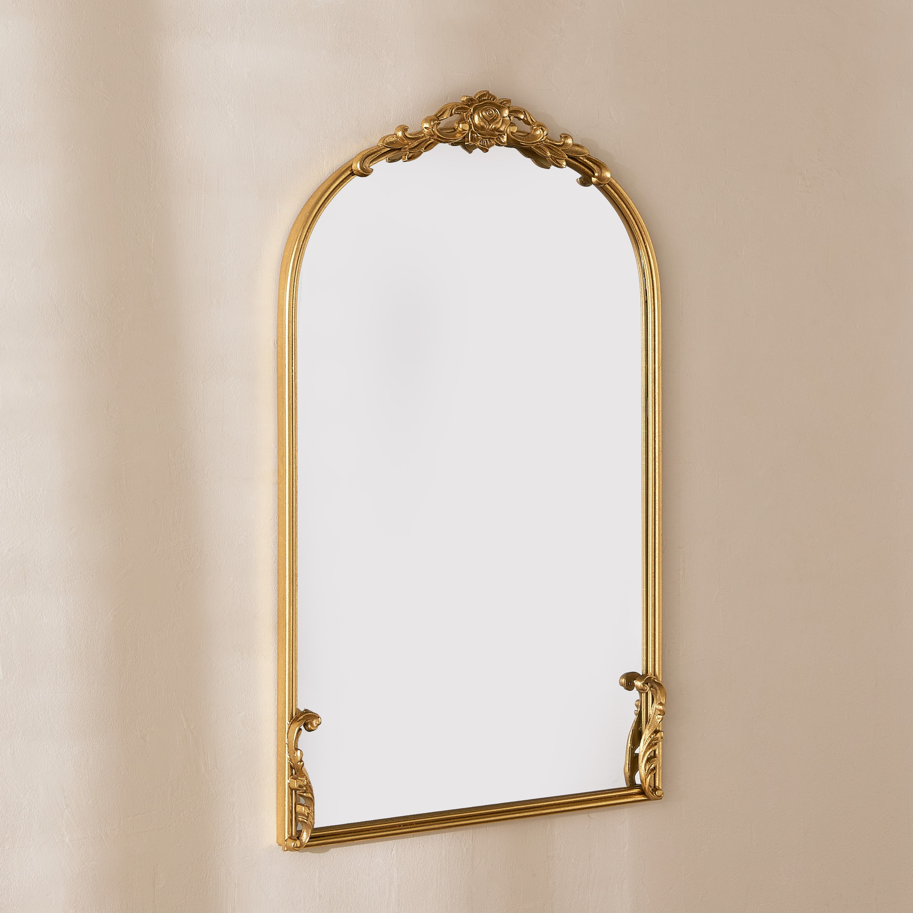 Aayra Luxe Ornate Metal Wall Mirror - 50.5x4x80.5 cm-hbxhomeware-hbxdecorandfurnishings-image-1