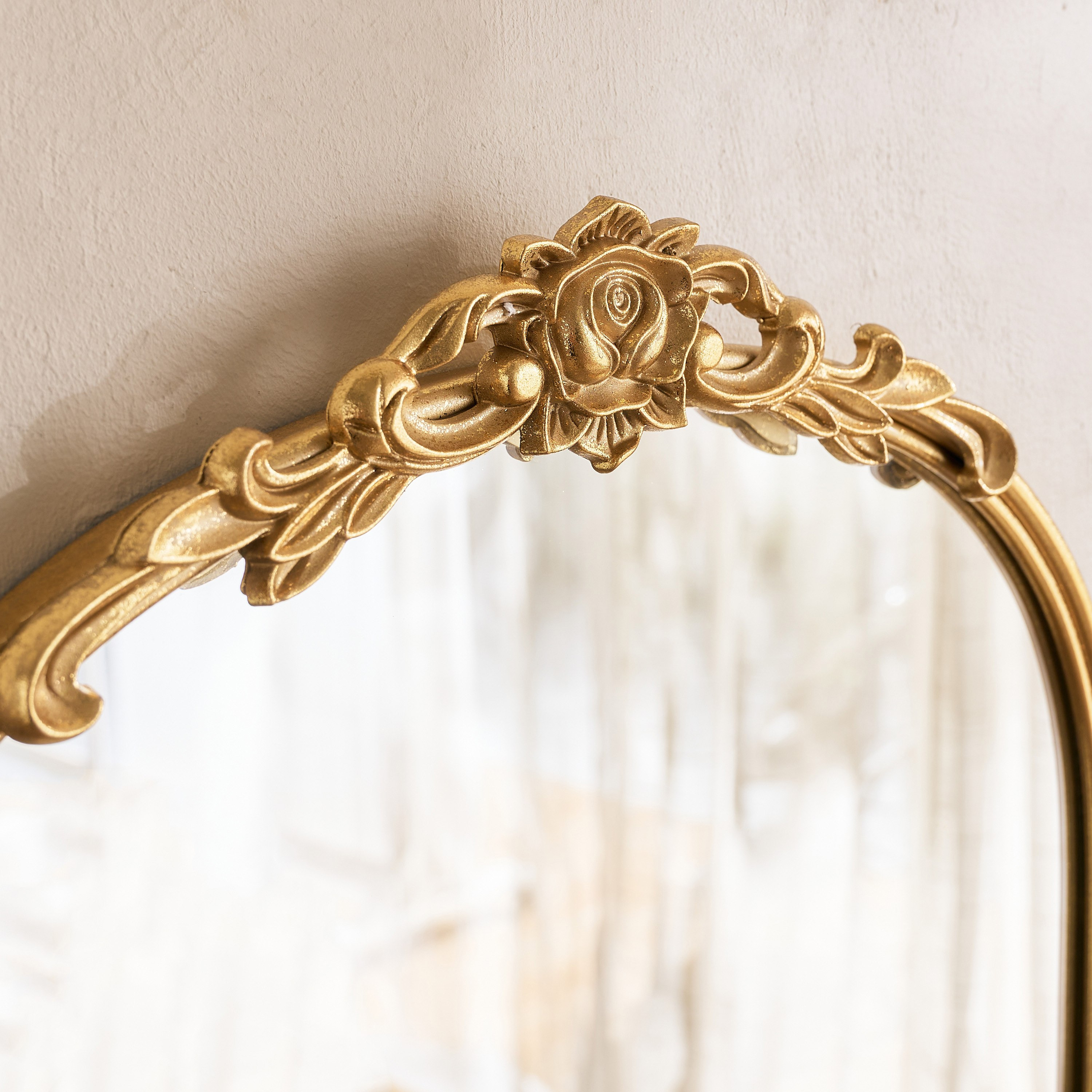 Aayra Luxe Ornate Metal Wall Mirror - 50.5x4x80.5 cm-hbxhomeware-hbxdecorandfurnishings-image-3