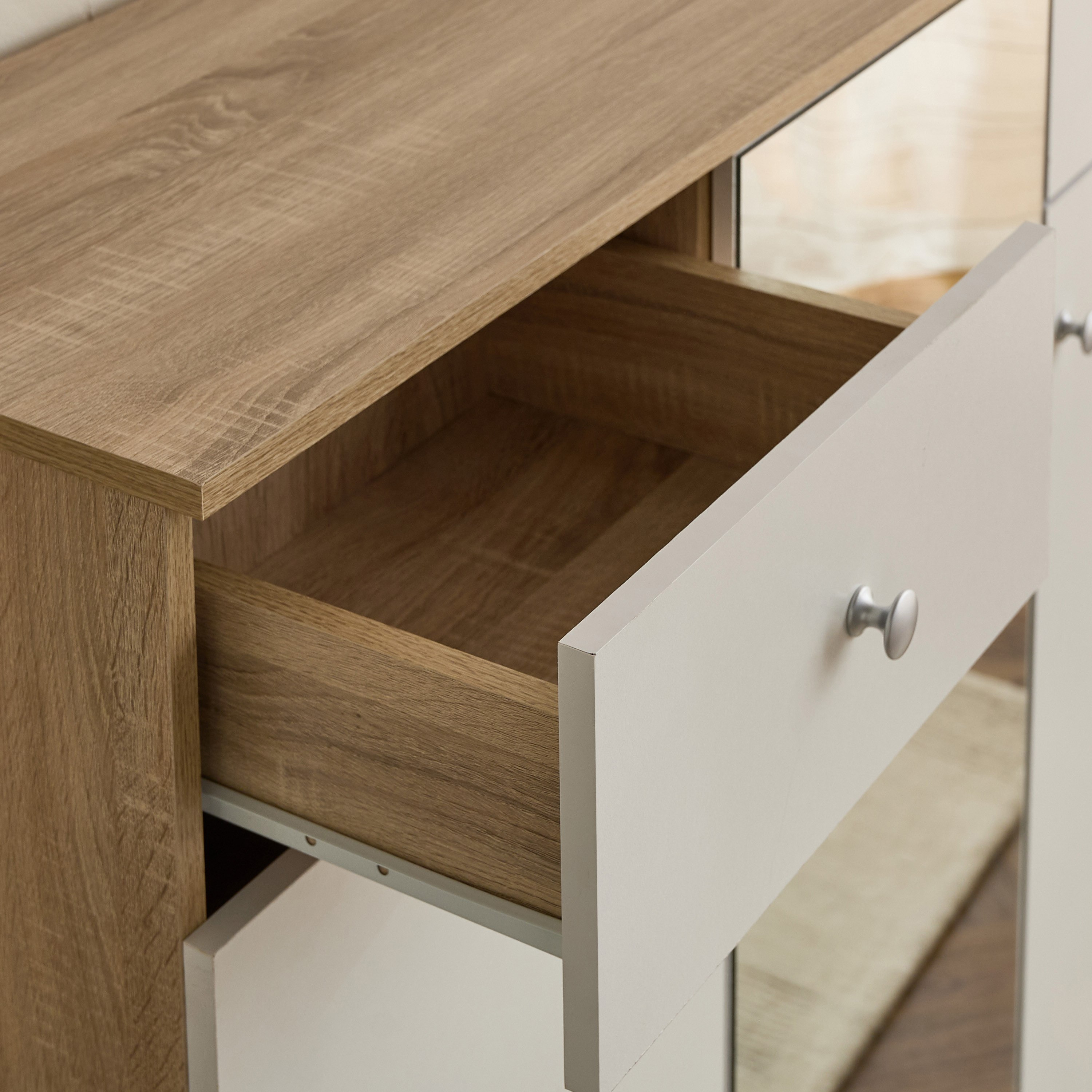 Alford Patara 32-Pair 3-Door Shoe Cabinet with 2-Drawer and Mirror-hbxbedroom-shoecabinetsandracks-image-5