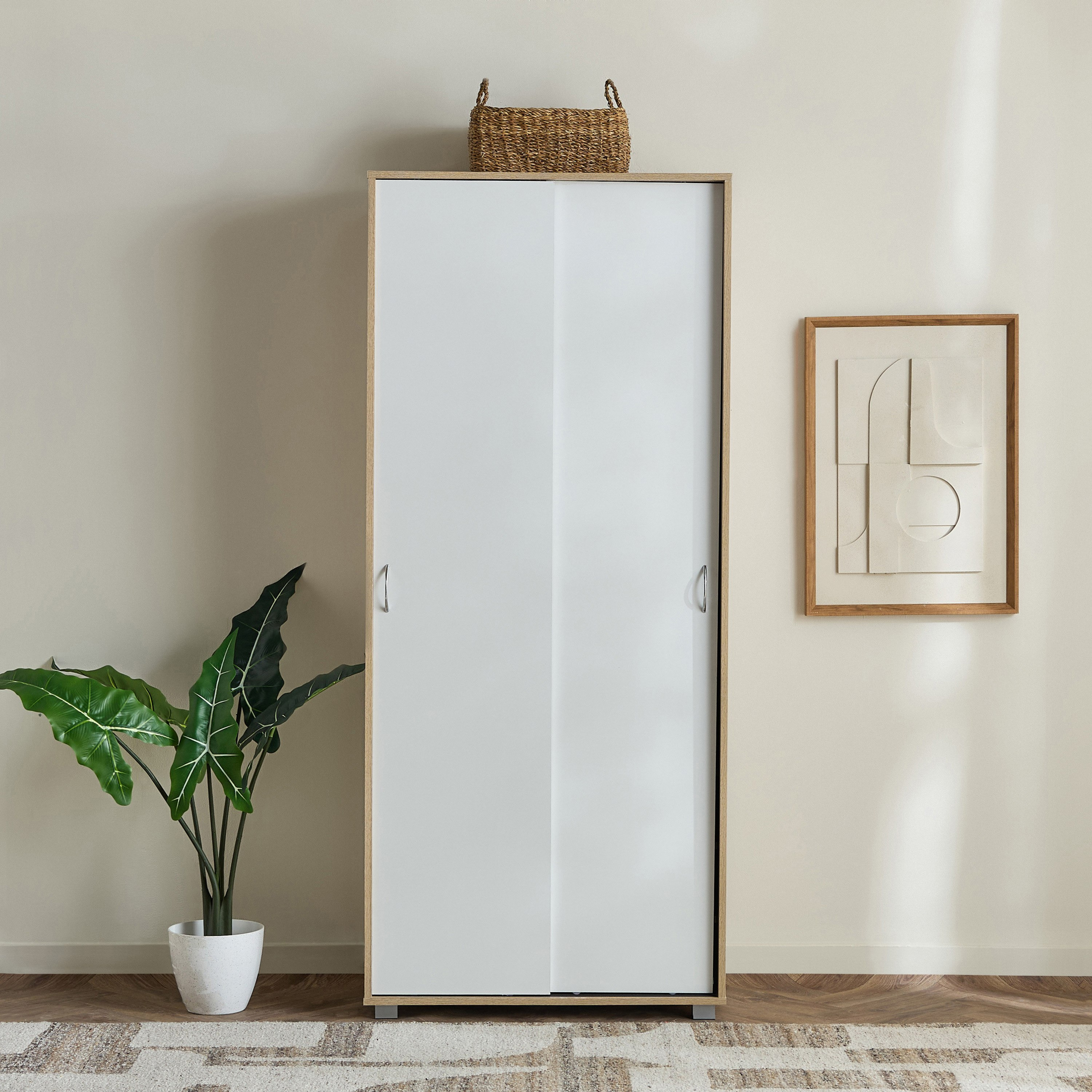 Capri Narrow 10-Tier 44-Pair Sliding Door Shoe Cabinet-hbxbedroom-shoecabinetsandracks-image-2