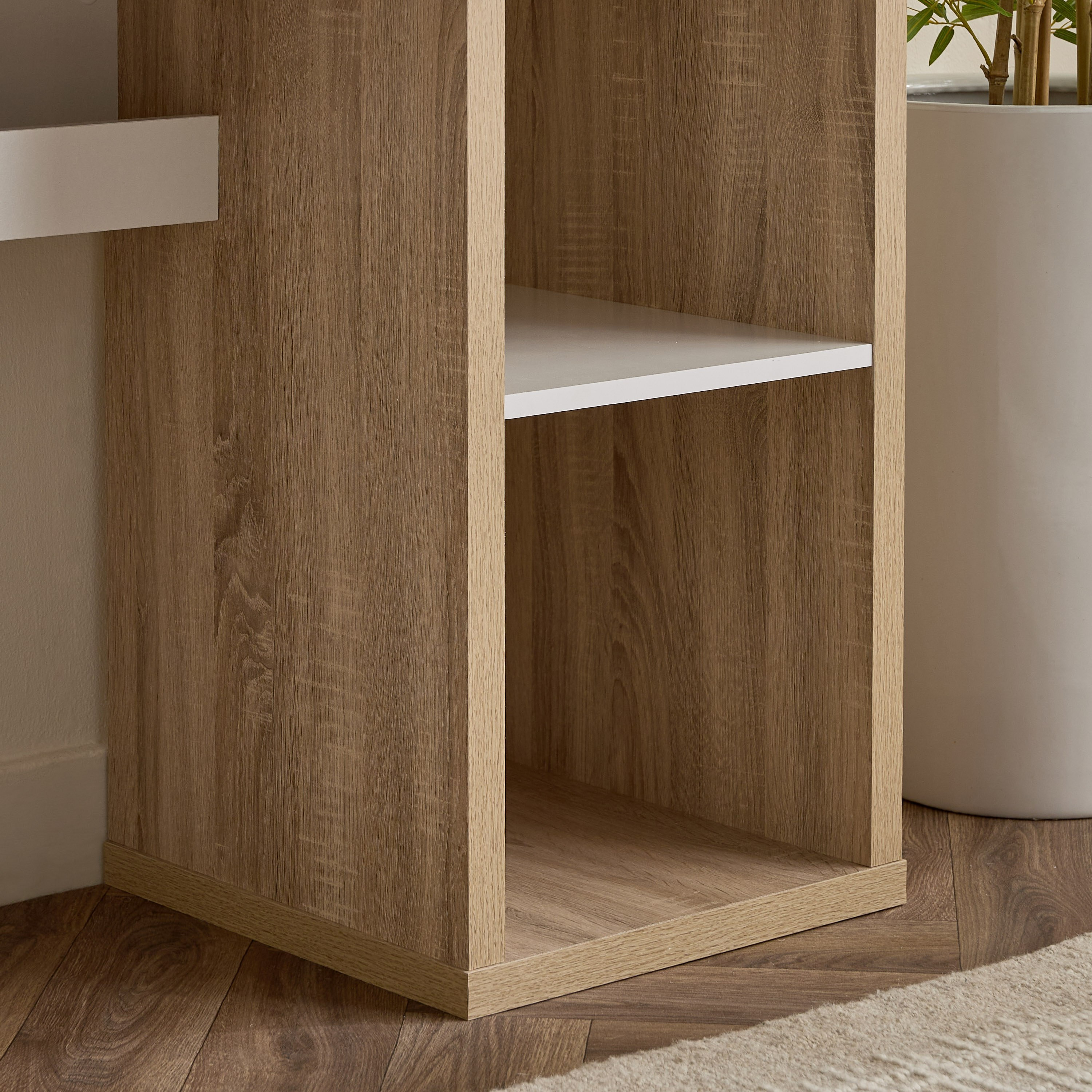 Alford Islet Compact Study Desk with Open Shelf-hbxfurniture-office-desks-image-4