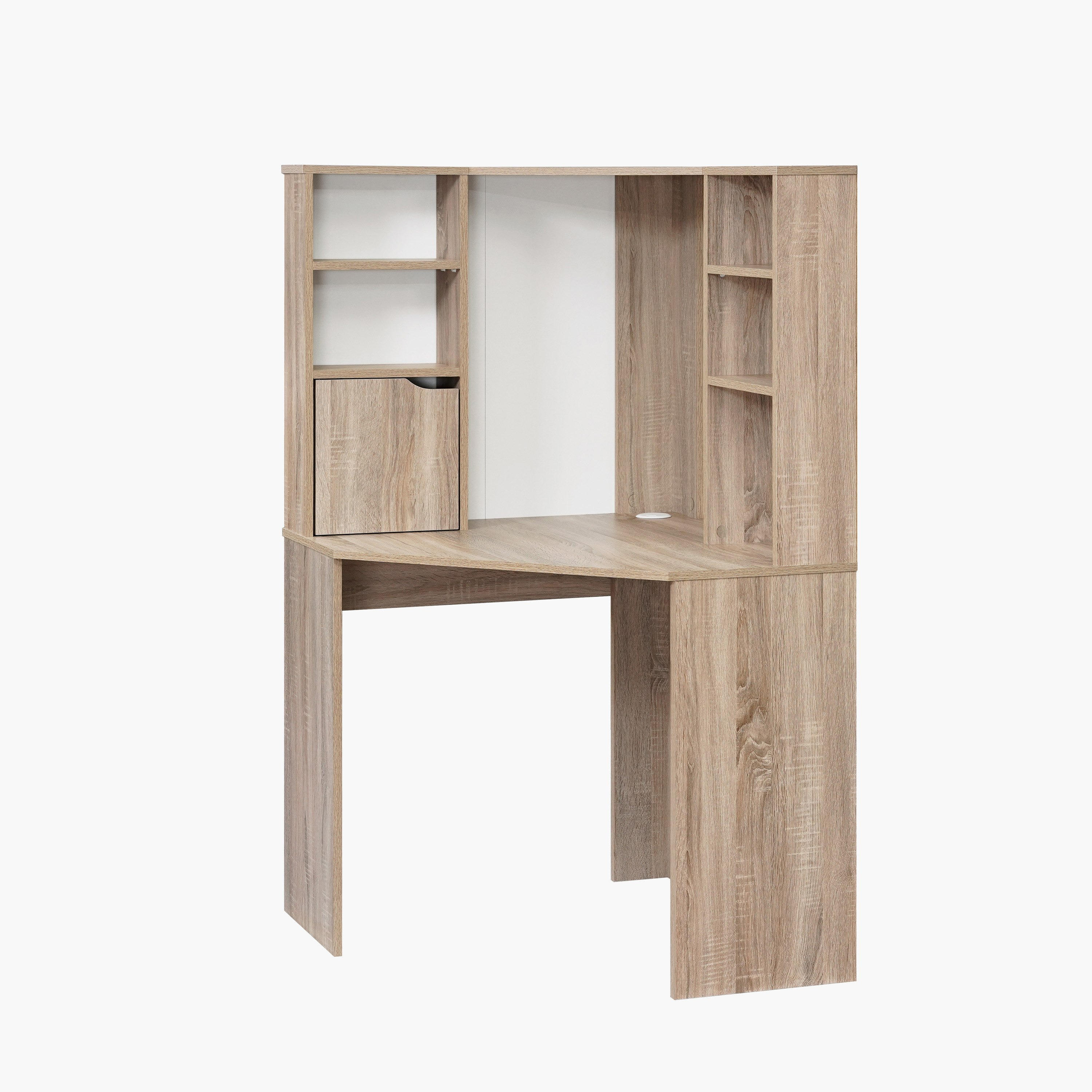 Alford Patara Compact Corner Study Desk with Hutch-hbxfurniture-office-desks-image-3