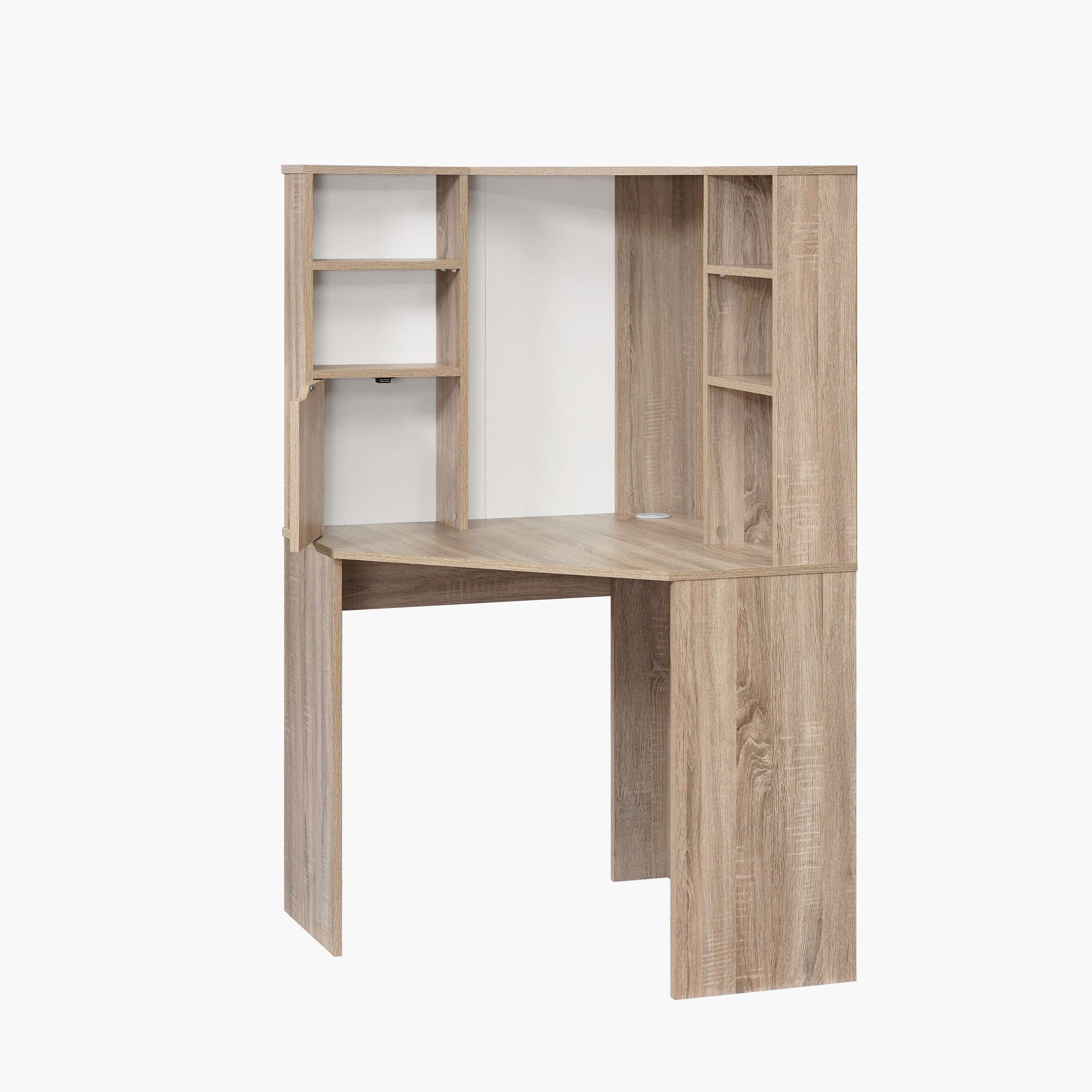 Alford Patara Compact Corner Study Desk with Hutch-hbxfurniture-office-desks-image-4