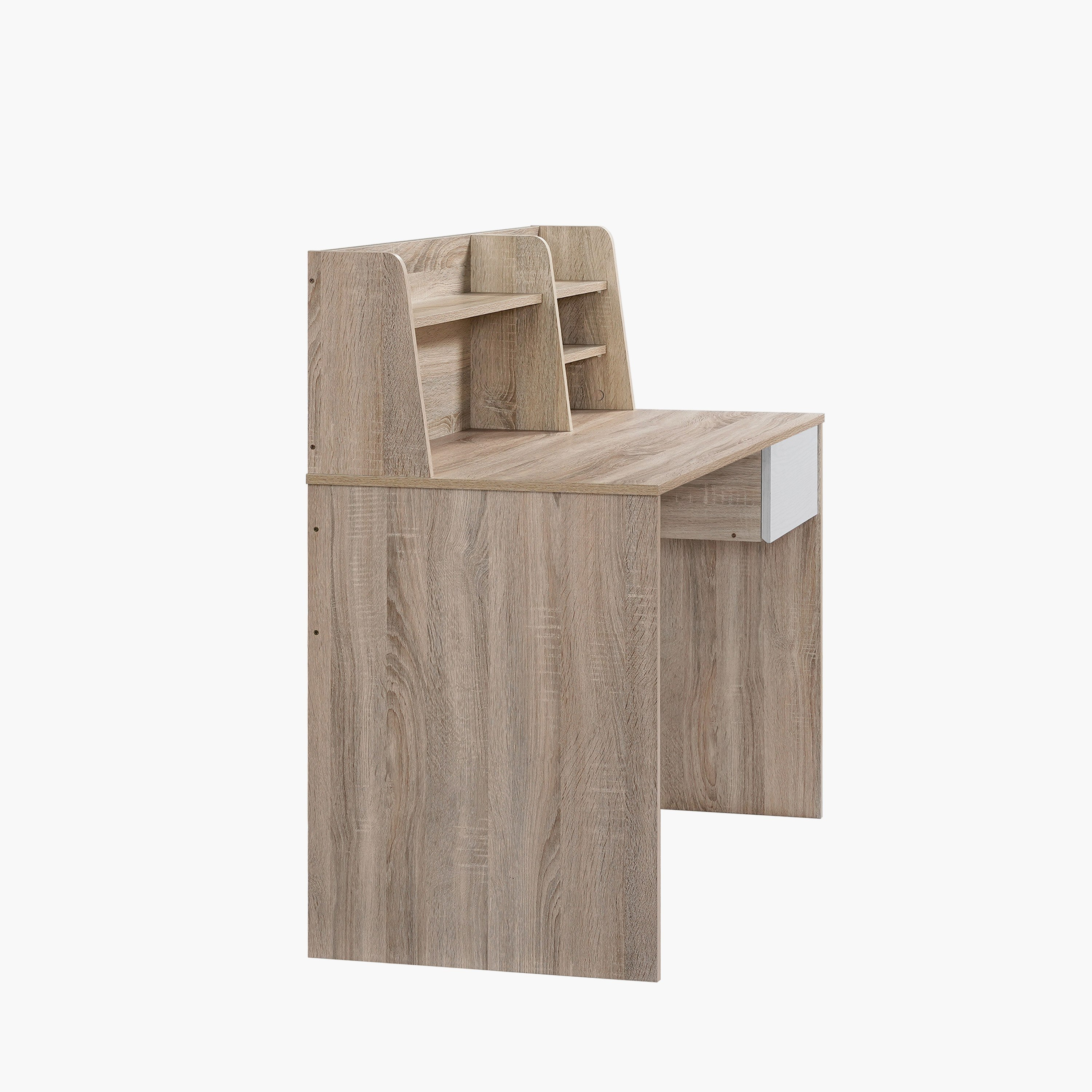 Alford Luxor 1-Drawer Study Desk with Hutch-hbxfurniture-office-desks-image-5