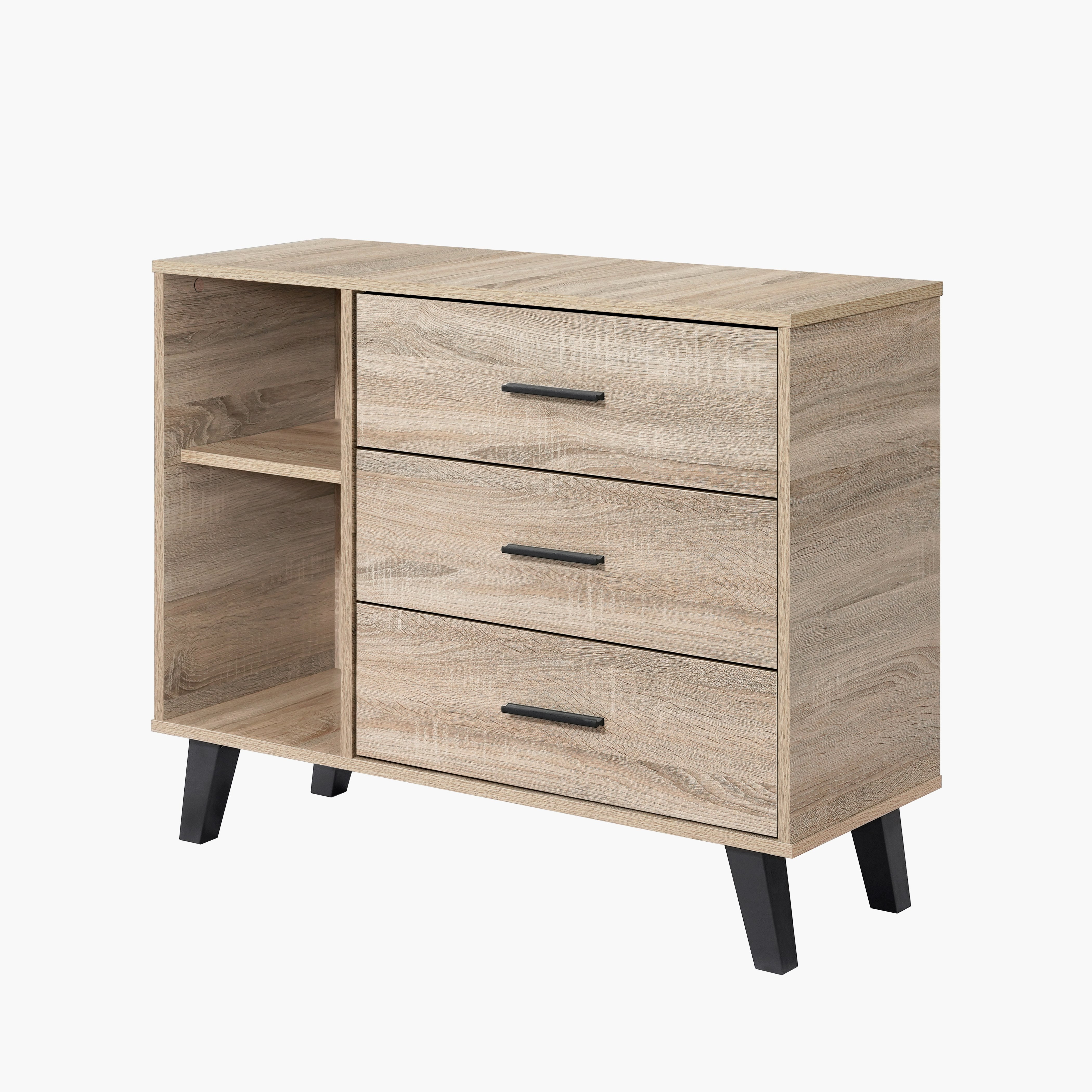 Movo Edmond Willy High TV Stand with 3 Drawer for TVs Upto 40 inches-hbxlivingroom-mediaunitsandstorage-tvunits-image-3