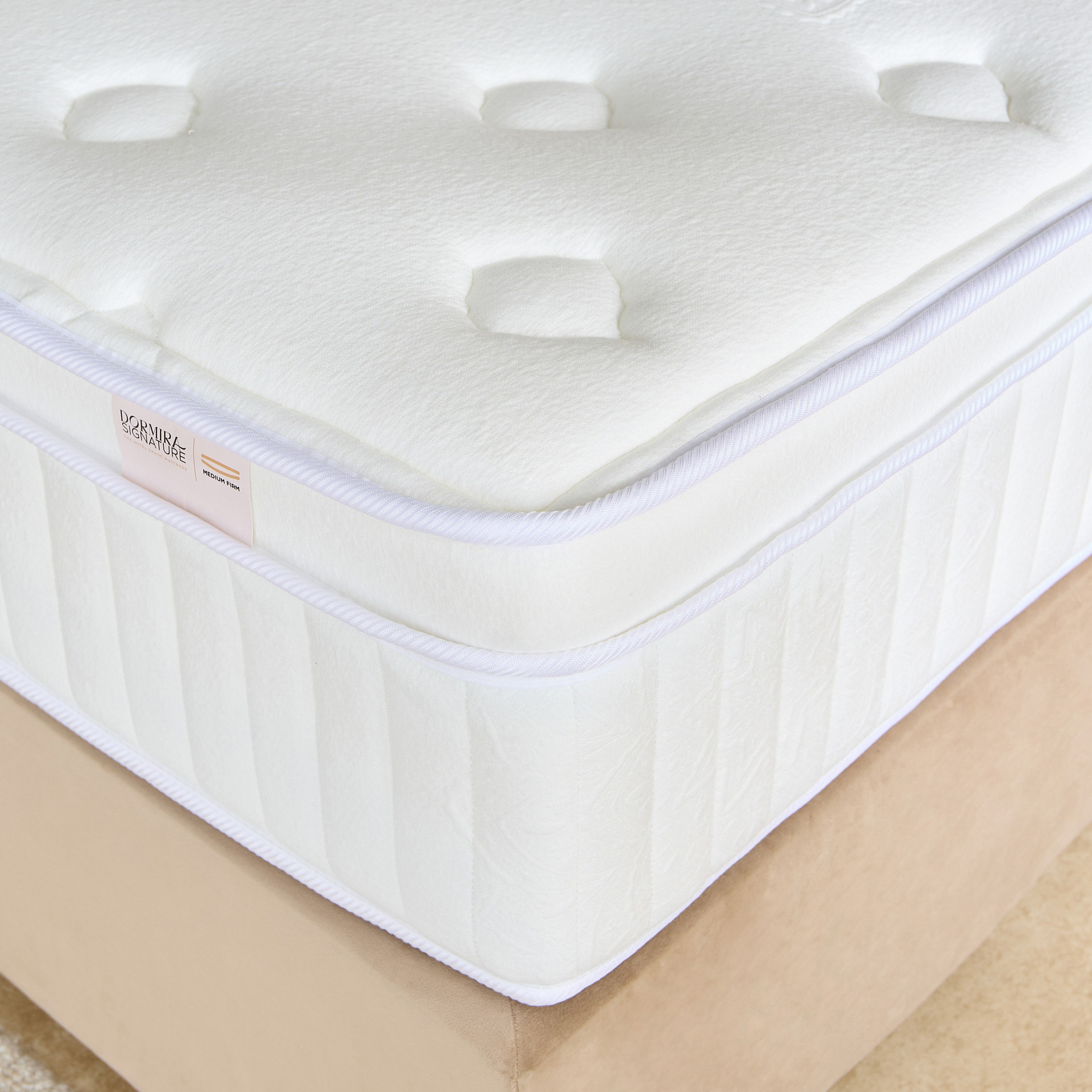 i-Dormira Signature Hotel Collection HR Foam Medium Firm Pocket Spring Mattress - 140x200x28cm-hbxbedroom-mattresses-queen-image-4