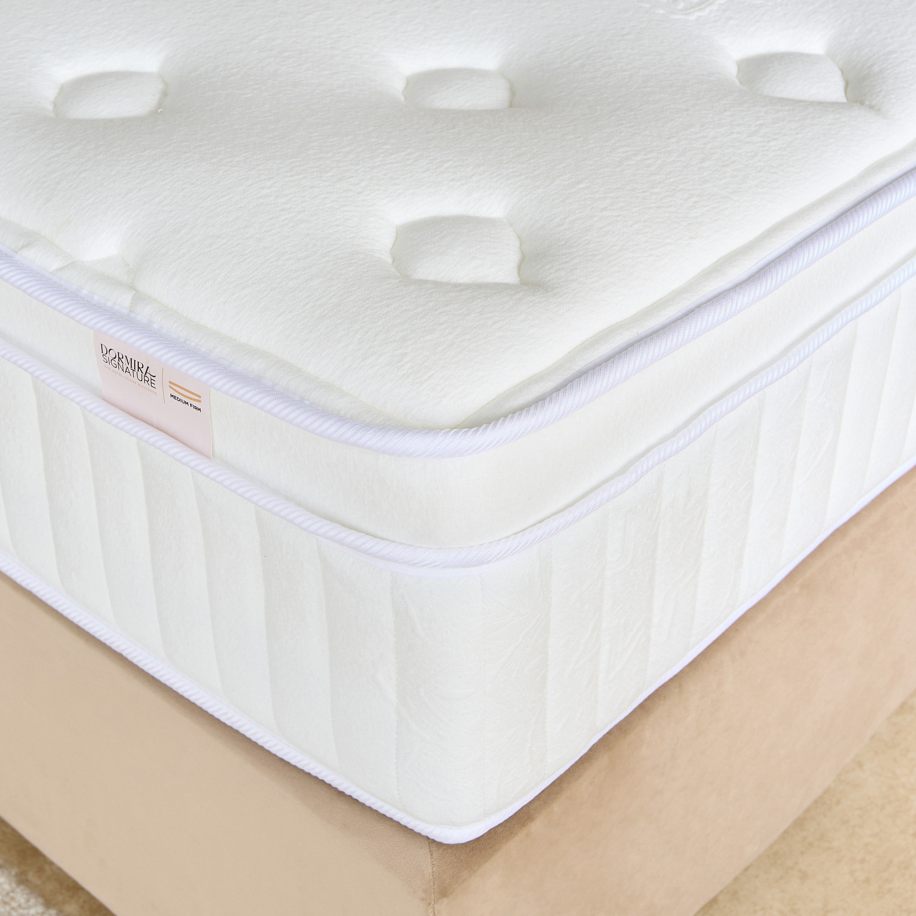 i-Dormira Signature Hotel Collection HR Foam Medium Firm Pocket Spring Mattress - 160x200x28cm-hbxbedroom-mattresses-queen-image-4