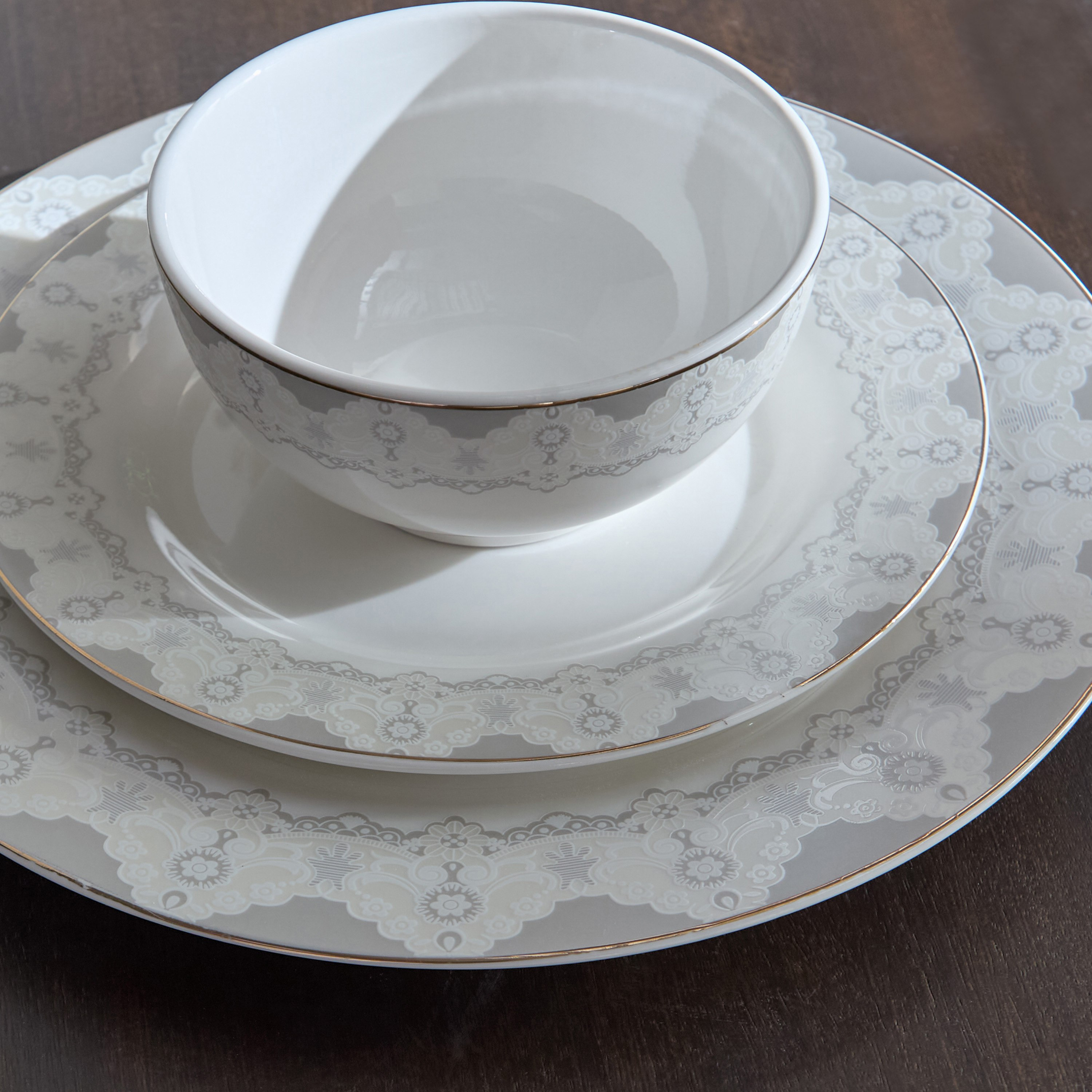 طقم عشاء 18 قطعة ساندرا من بريما - لـ 6 أفراد-hbxdiningroom-tabletop-dinnersets-image-3
