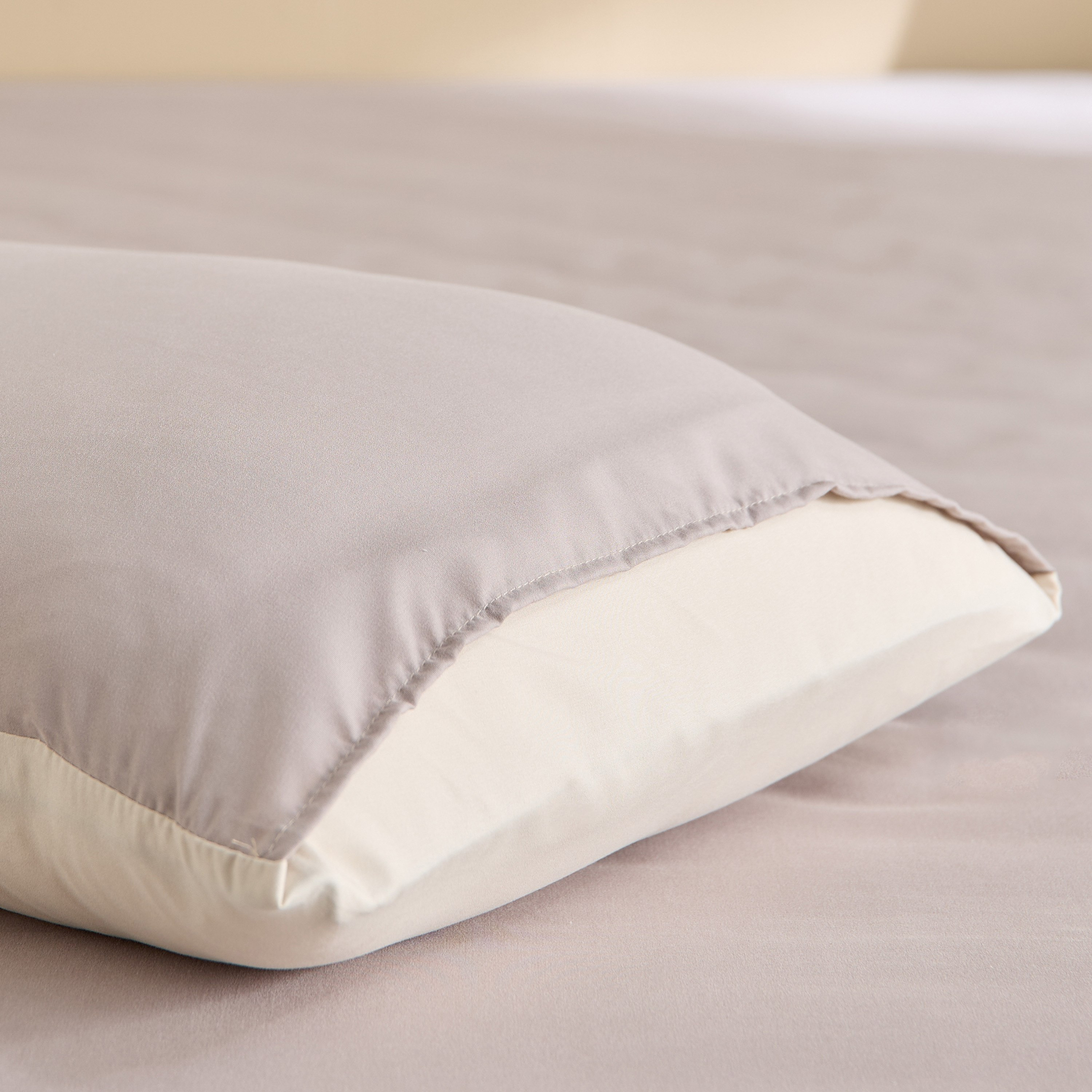 Luno Sleep Ease Hotel Collection 3-Piece Reversible Microfiber Single BIAB Comforter Set - 135x220 cm-hbxhomeware-hbxbedroom-image-7