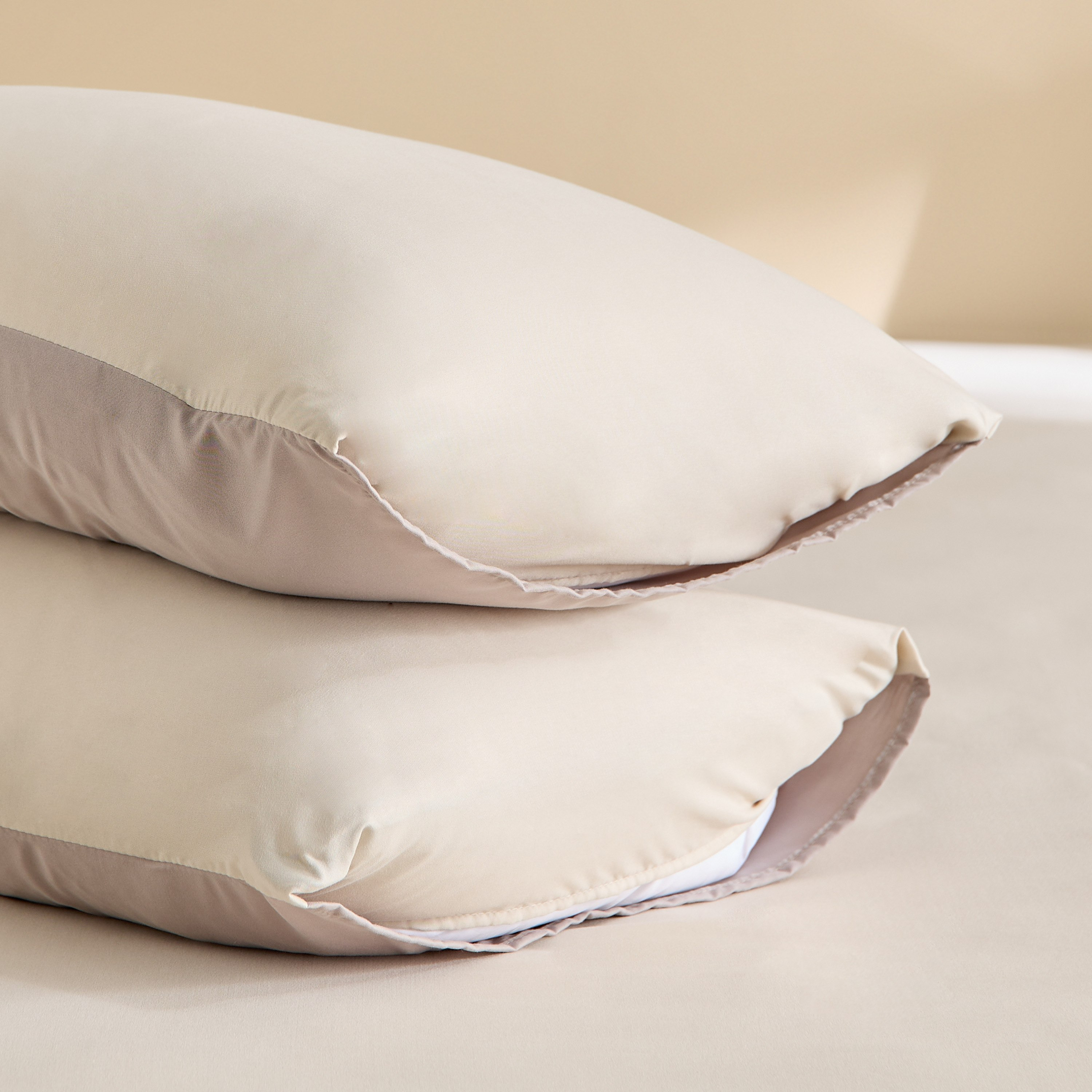 Luno Sleep Ease Hotel Collection 4-Piece Reversible Microfiber Twin BIAB Comforter Set - 160x220 cm-hbxhomeware-hbxbedroom-image-8