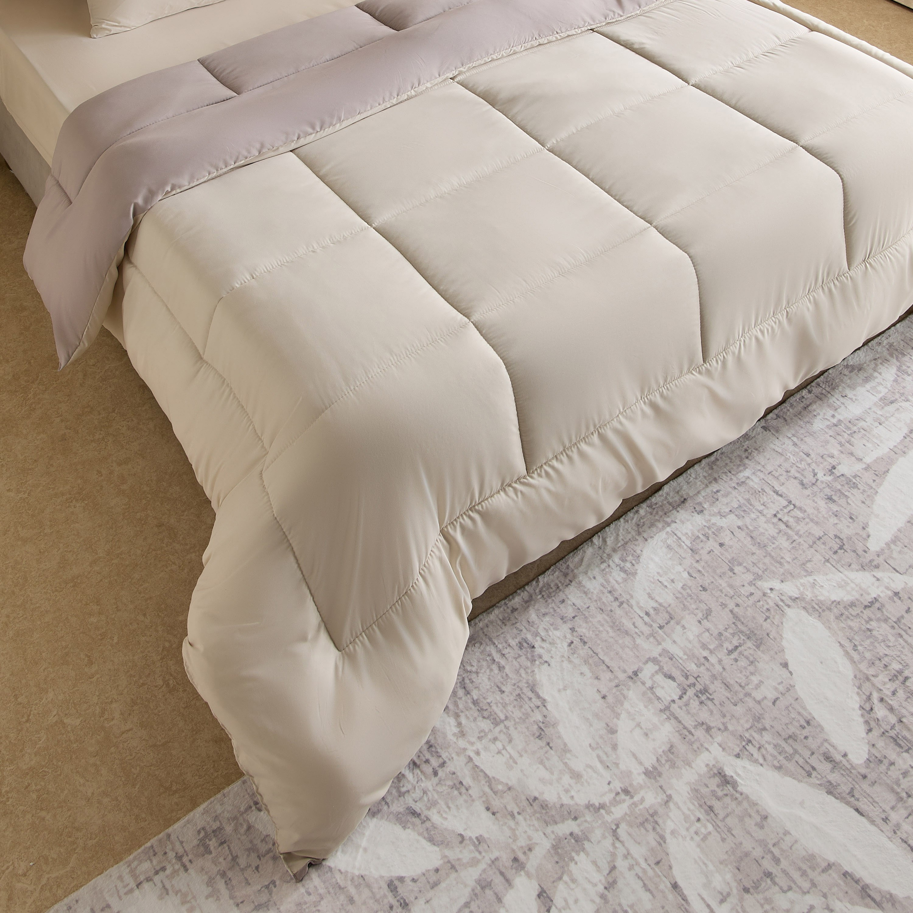 Luno Sleep Ease Hotel Collection 6-Piece Reversible Microfibre King BIAB Comforter Set - 220x240 cm-hbxhomeware-hbxbedroom-image-5