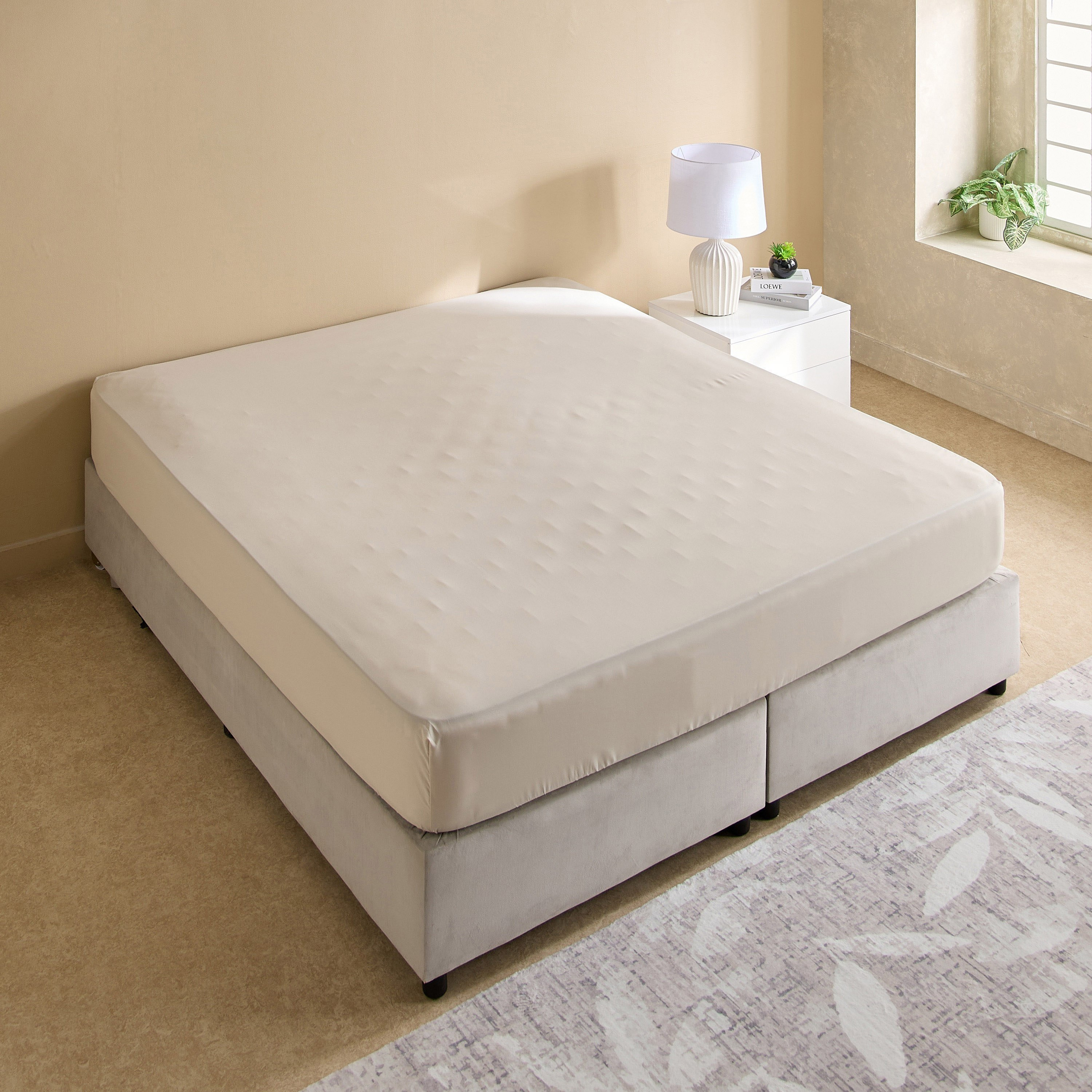 Luno Sleep Ease Hotel Collection 6-Piece Reversible Microfibre King BIAB Comforter Set - 220x240 cm-hbxhomeware-hbxbedroom-image-9