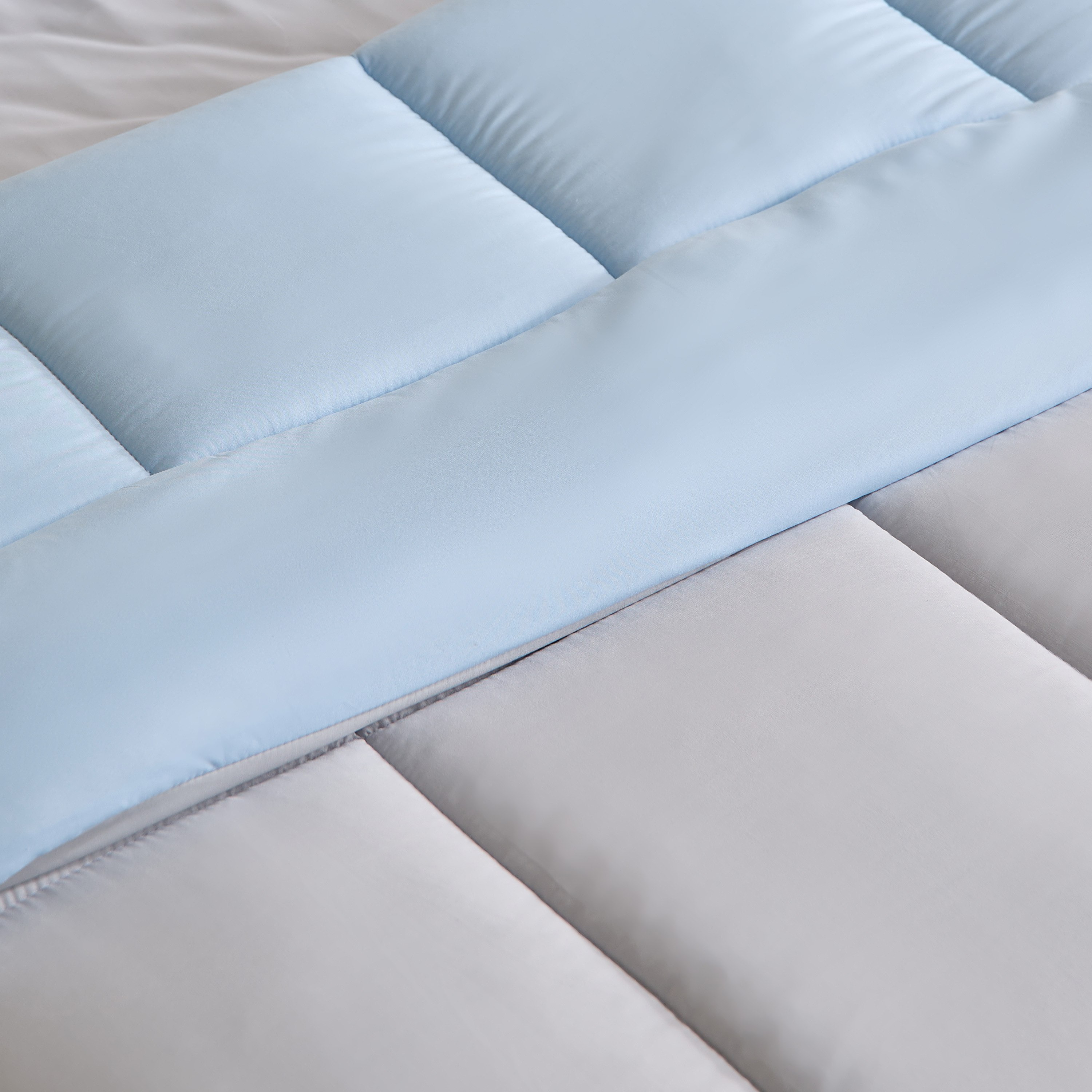 Luno Sleep Ease Hotel Collection 6-Piece Reversible Microfiber Queen BIAB Comforter Set - 200x230 cm-hbxhomeware-hbxbedroom-image-5
