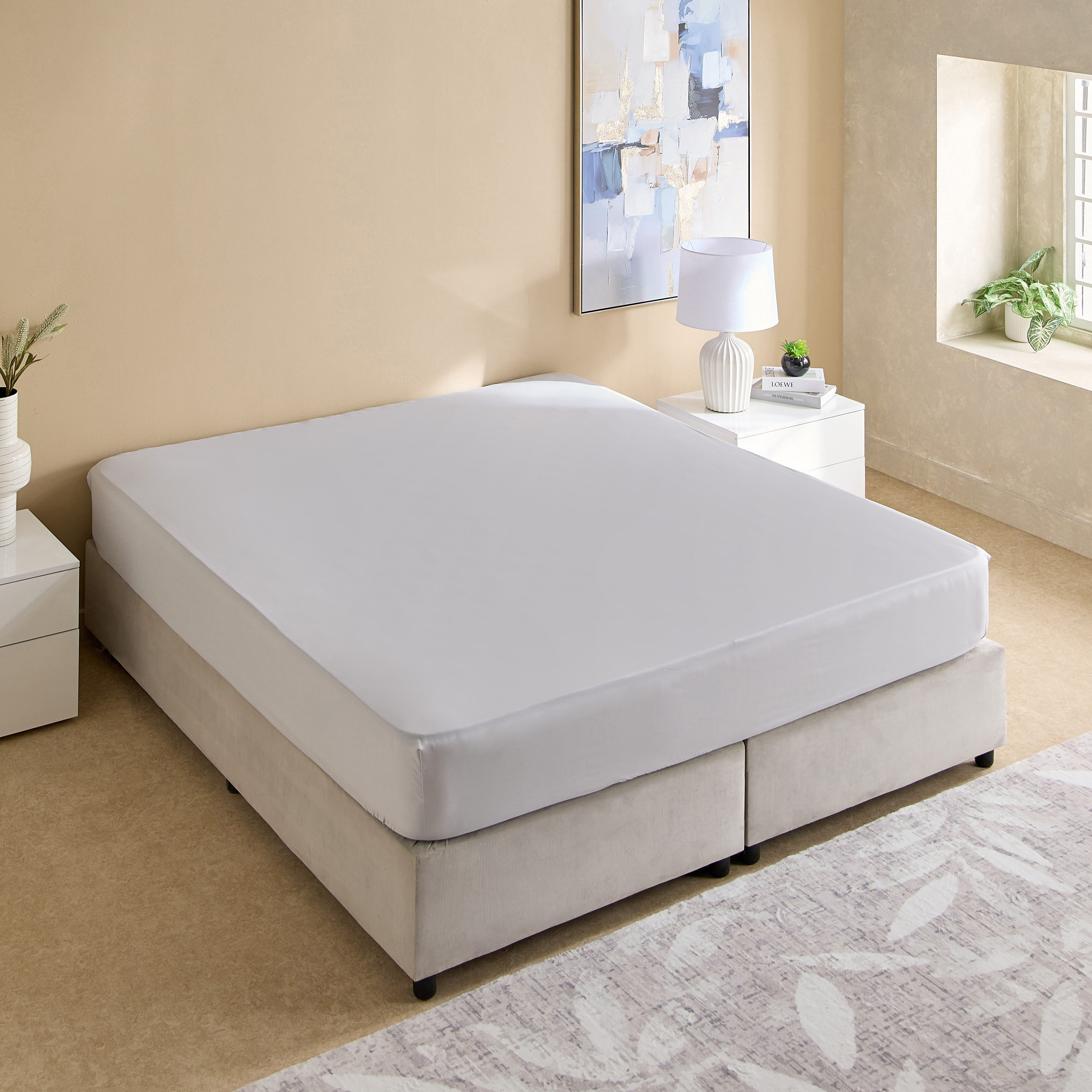 Luno Sleep Ease Hotel Collection 6-Piece Reversible Microfiber Queen BIAB Comforter Set - 200x230 cm-hbxhomeware-hbxbedroom-image-8
