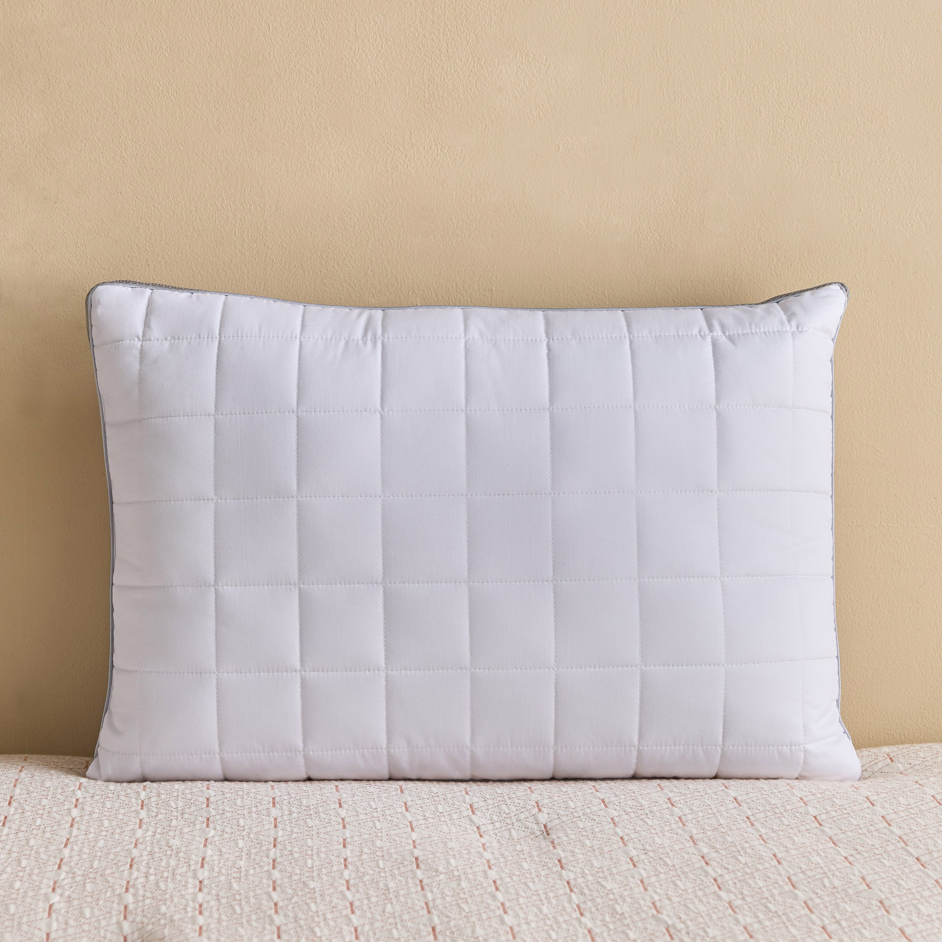 Cool Comfort Ball Fiber Breathable Quilted Pillow - 50x70+3 cm-hbxhomeware-hbxbedroom-image-2