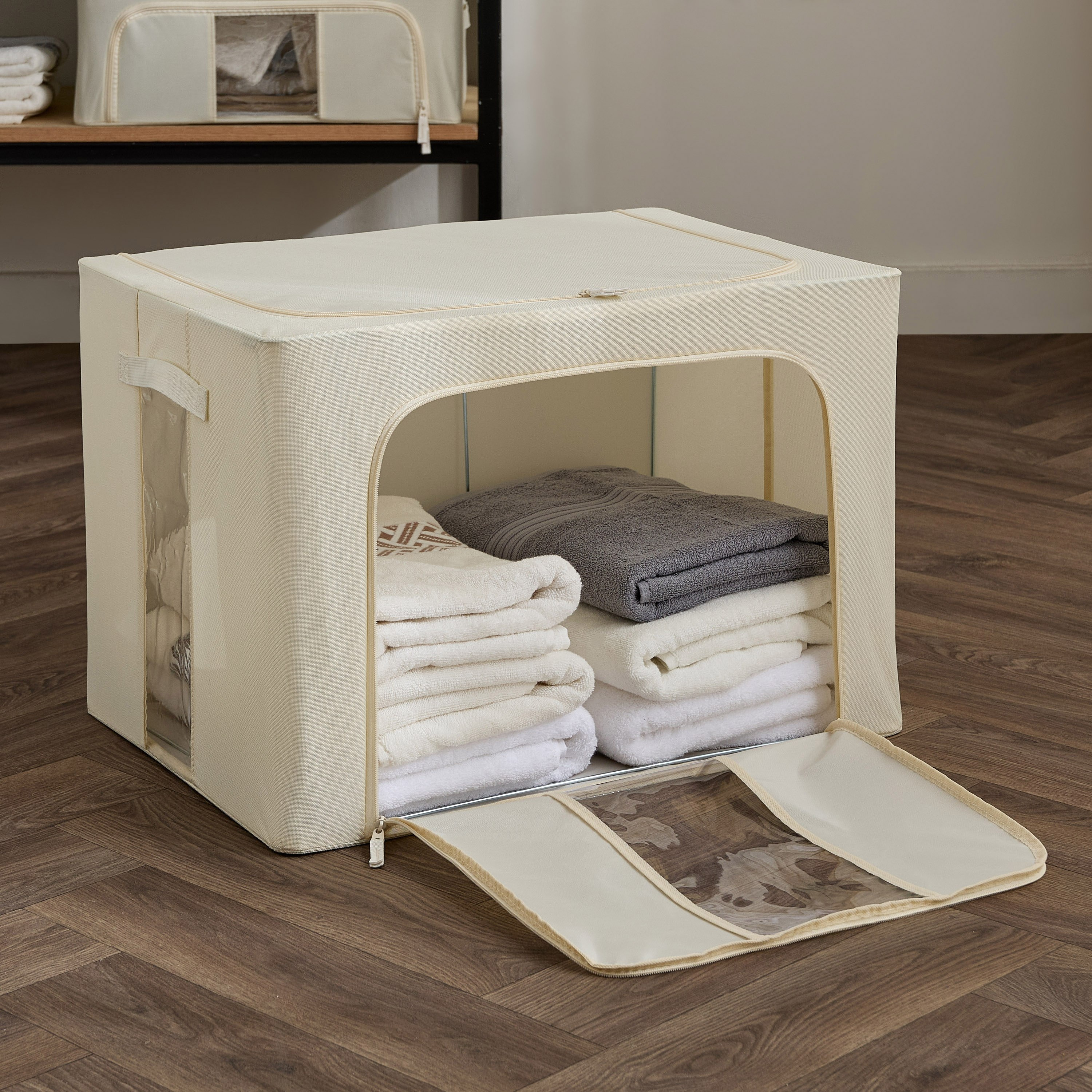 Miller Collapsible Clothes Storage Box - 60x42x40 cm-hbxhomeware-hbxbathroom-image-2