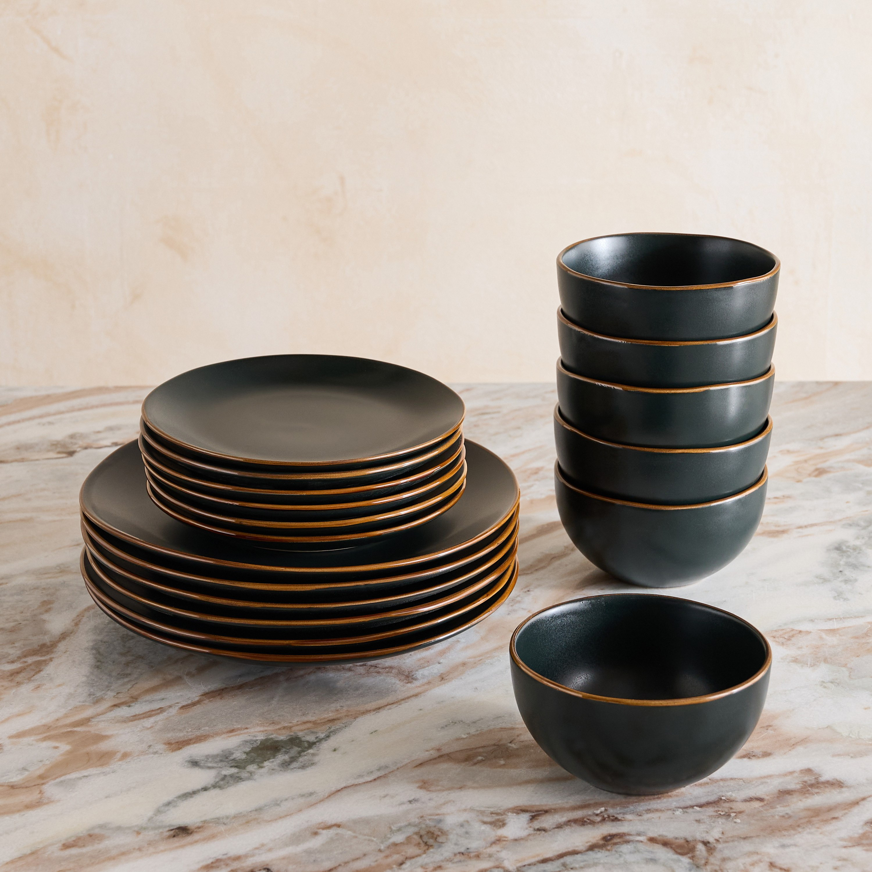 طقم عشاء 18 قطعة أوليفيا من إليجانزا - 6 أفراد-hbxdiningroom-tabletop-dinnersets-image-5