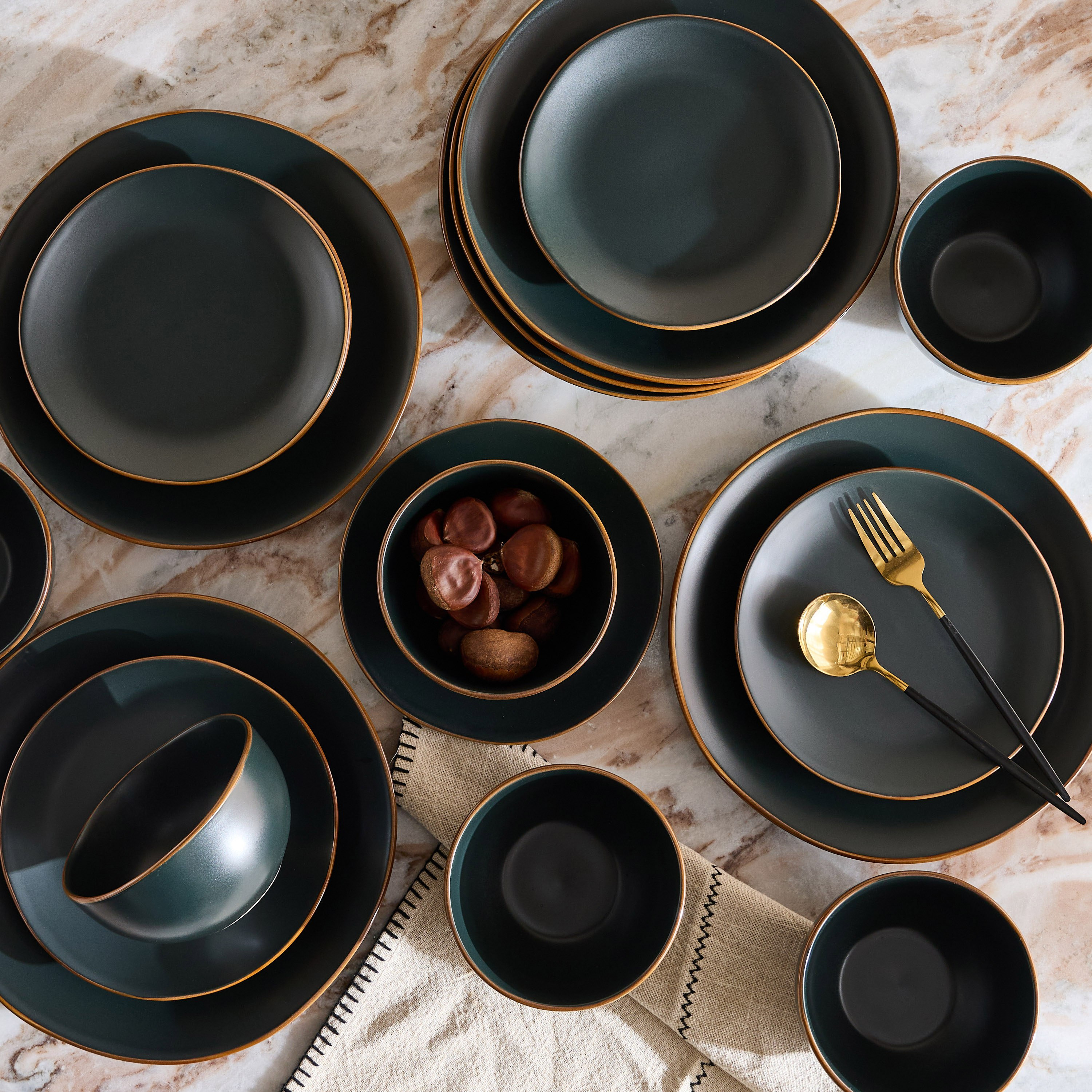طقم عشاء 18 قطعة أوليفيا من إليجانزا - 6 أفراد-hbxdiningroom-tabletop-dinnersets-image-6
