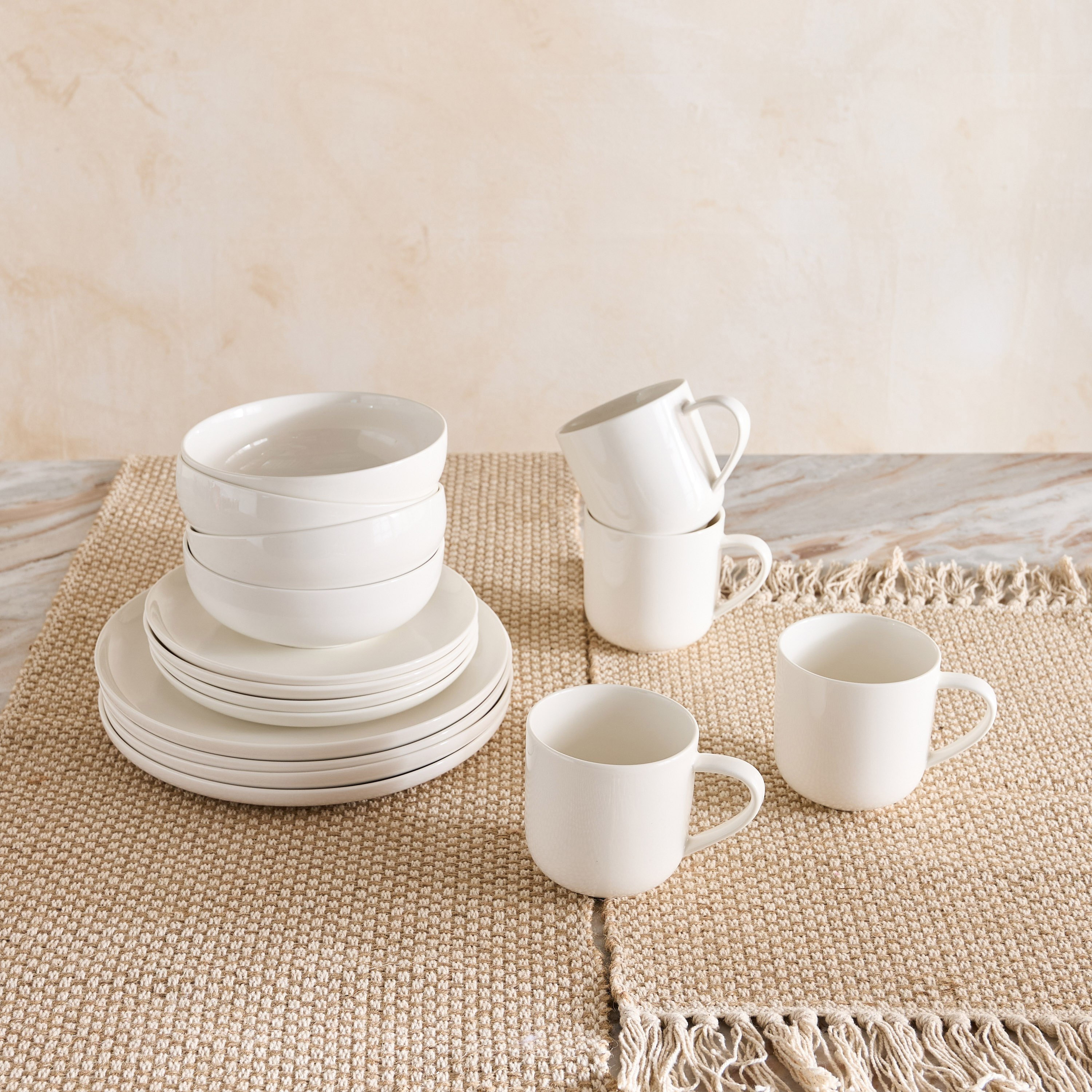 طقم عشاء 16 قطعة من إليجنزا - يخدم 4 أفراد-hbxdiningroom-tabletop-dinnersets-image-6
