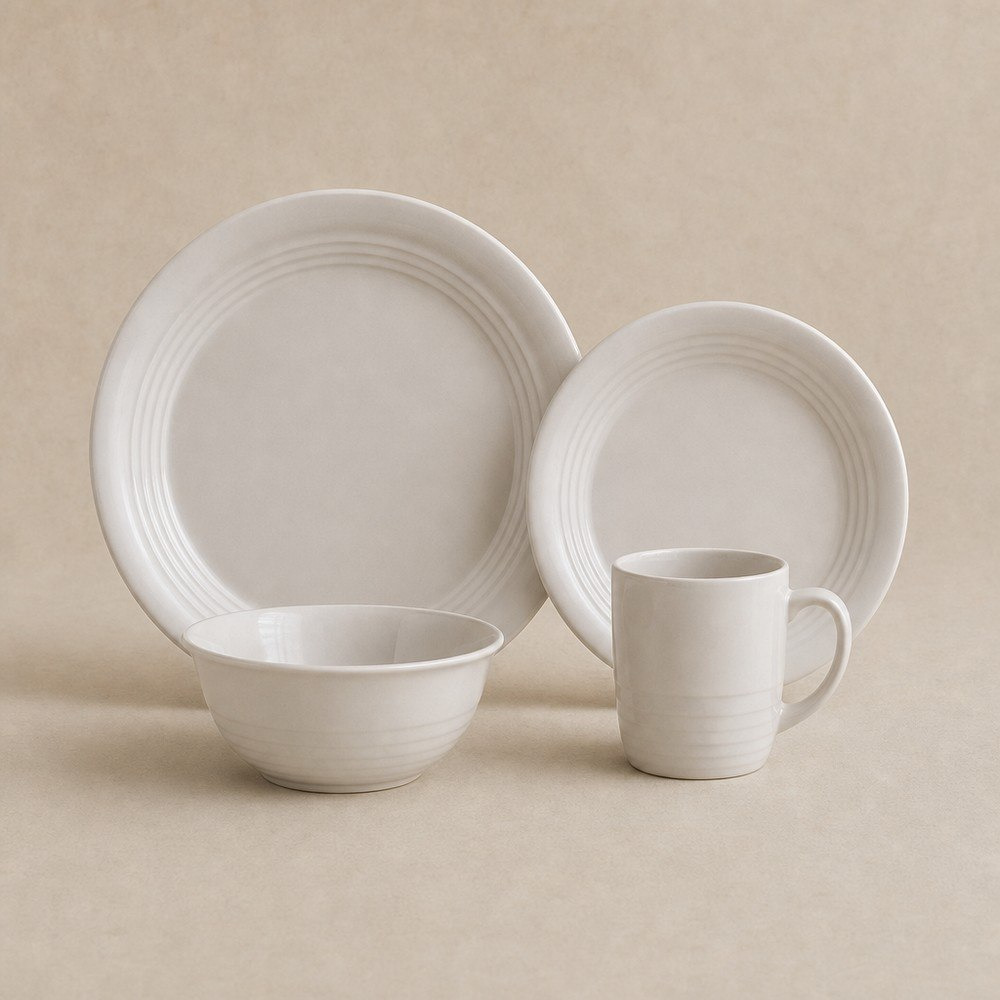 طقم عشاء منقوش 16 قطعة من إليجنزا - يخدم 4 أفراد-hbxdiningroom-tabletop-dinnersets-image-1