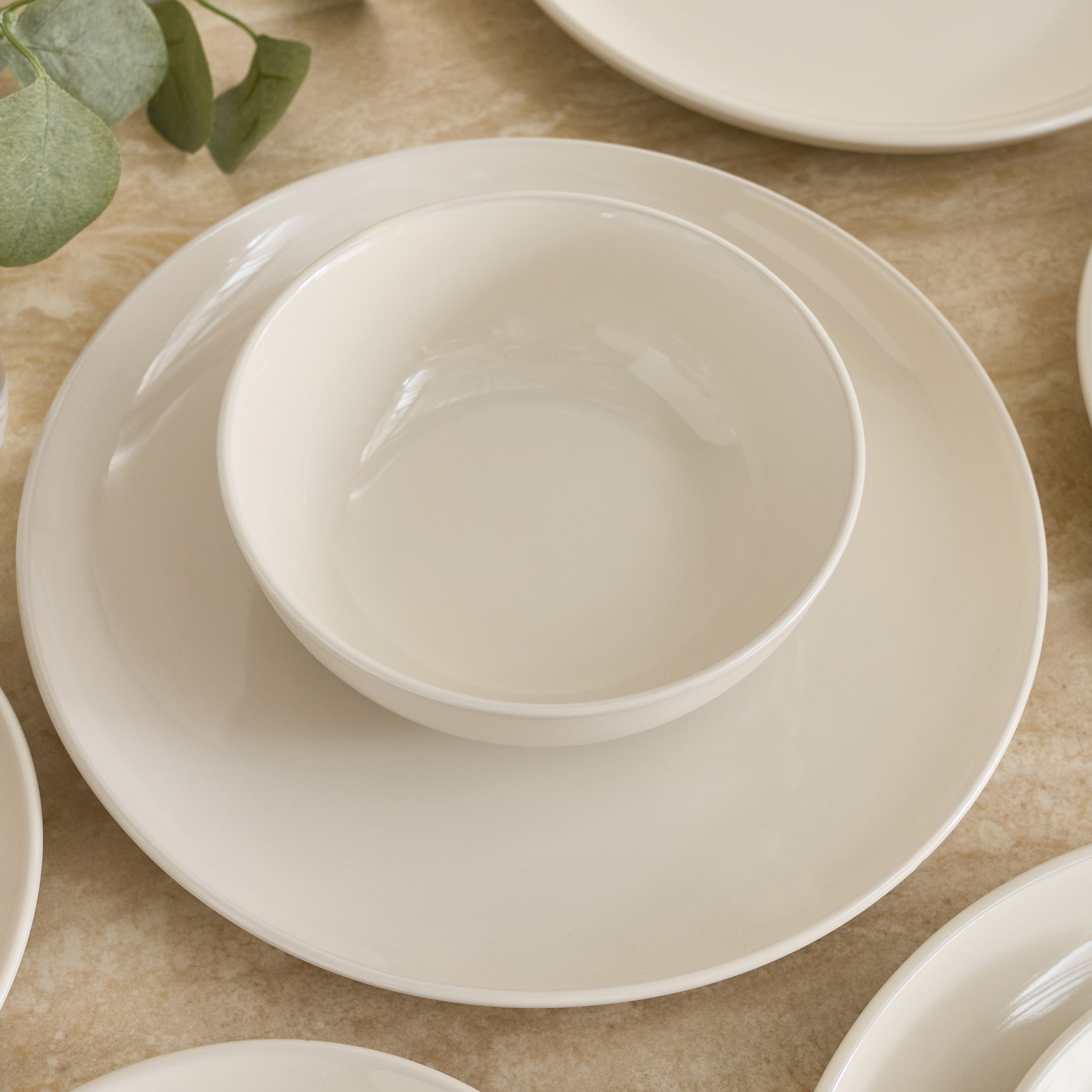 طقم عشاء 12 قطعة من إليجانزا - لـ 4 أفراد-hbxdiningroom-tabletop-dinnersets-image-4