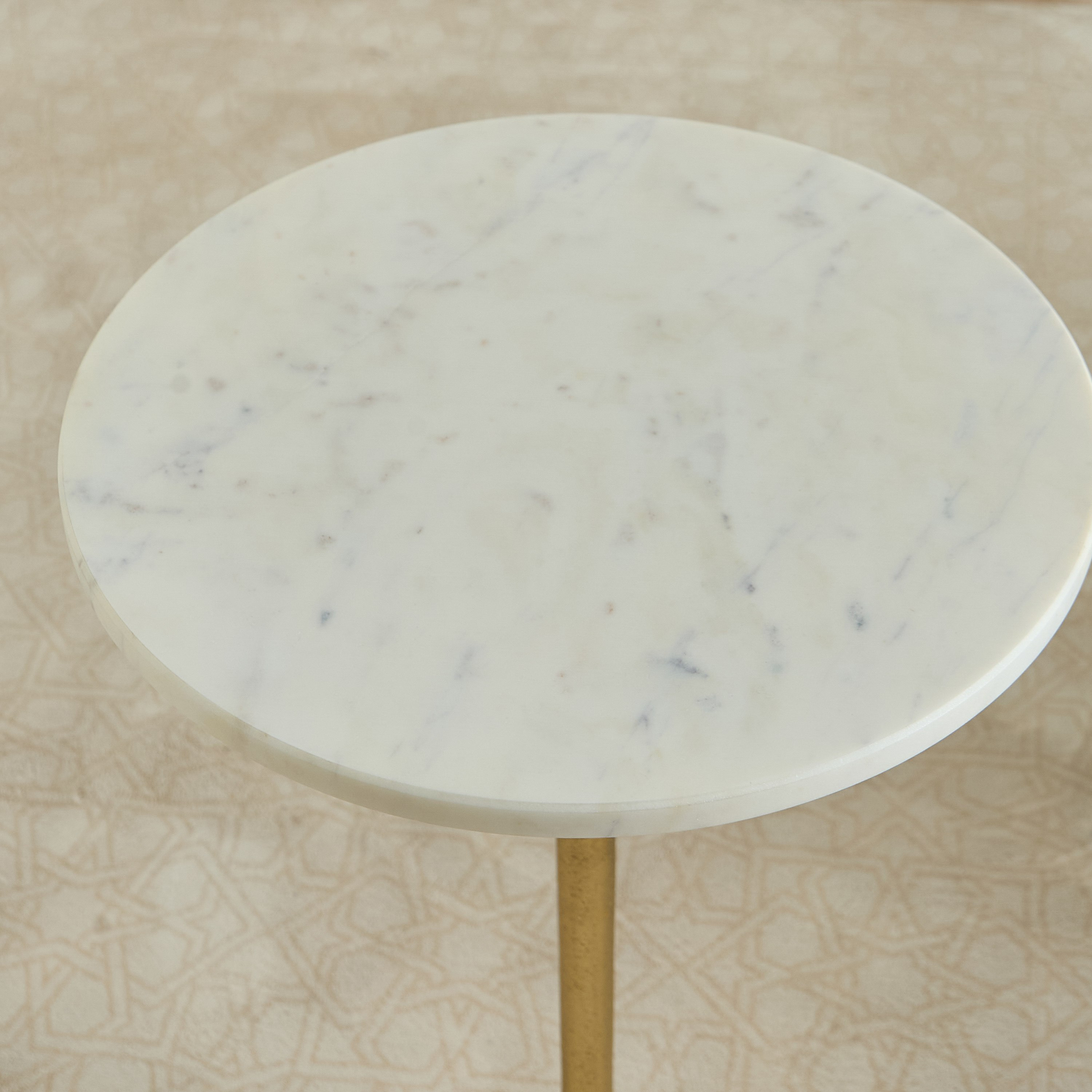 طاولة زينة رخام أصلي من إلست - كبيرة-hbxfurniture-livingroom-endtables-image-3