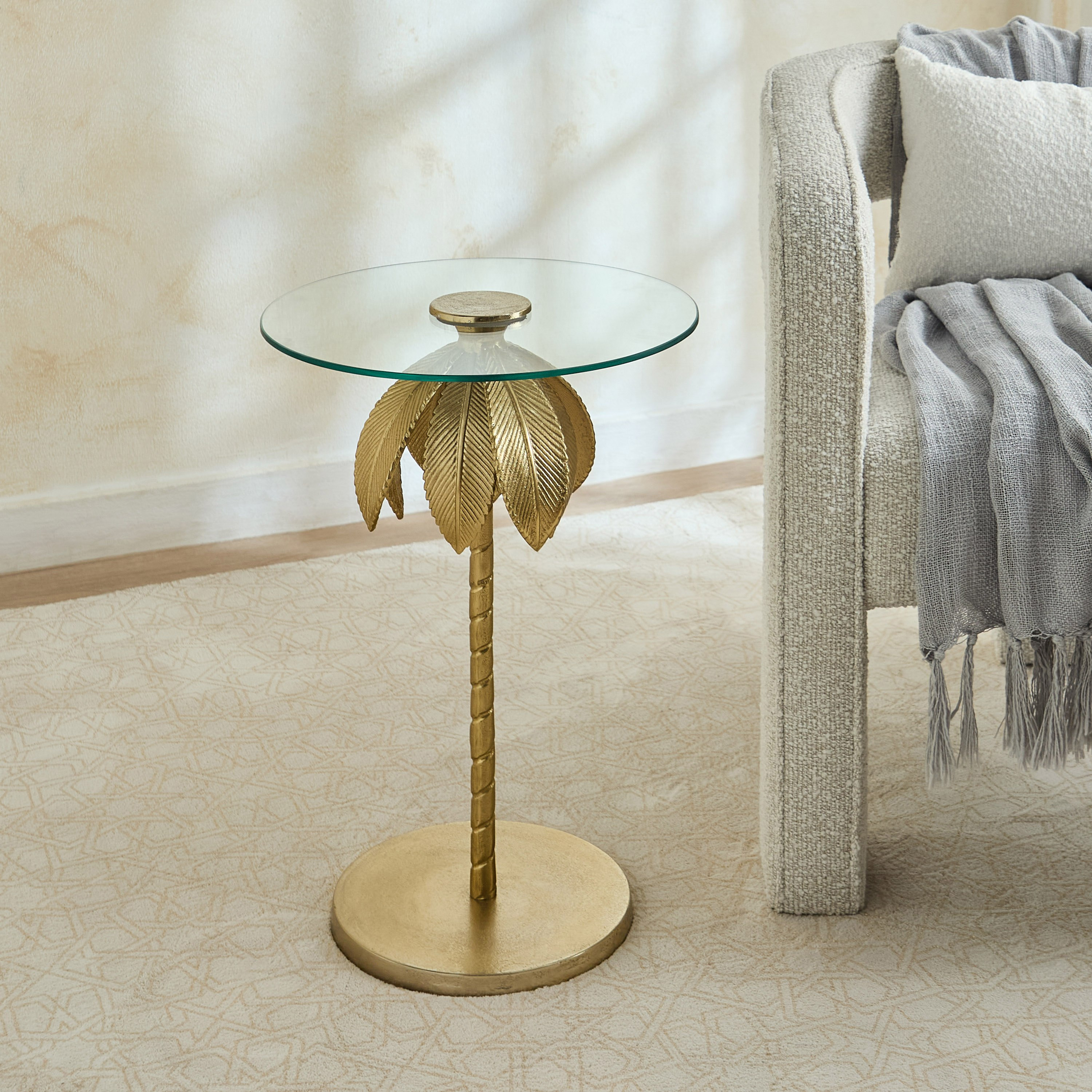 طاولة زينة بسطح زجاجي من مافي-hbxfurniture-livingroom-endtables-image-2