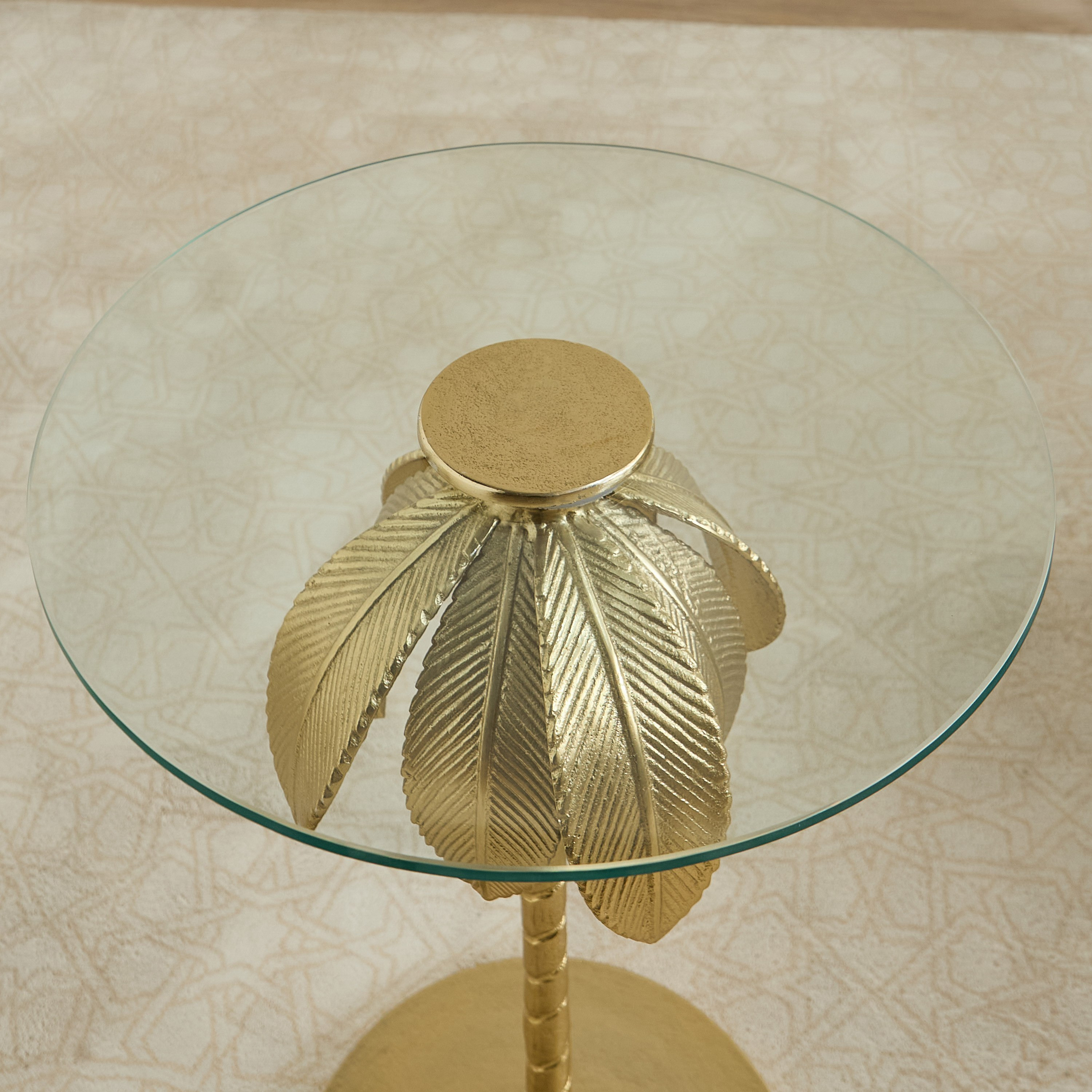 طاولة زينة بسطح زجاجي من مافي-hbxfurniture-livingroom-endtables-image-3