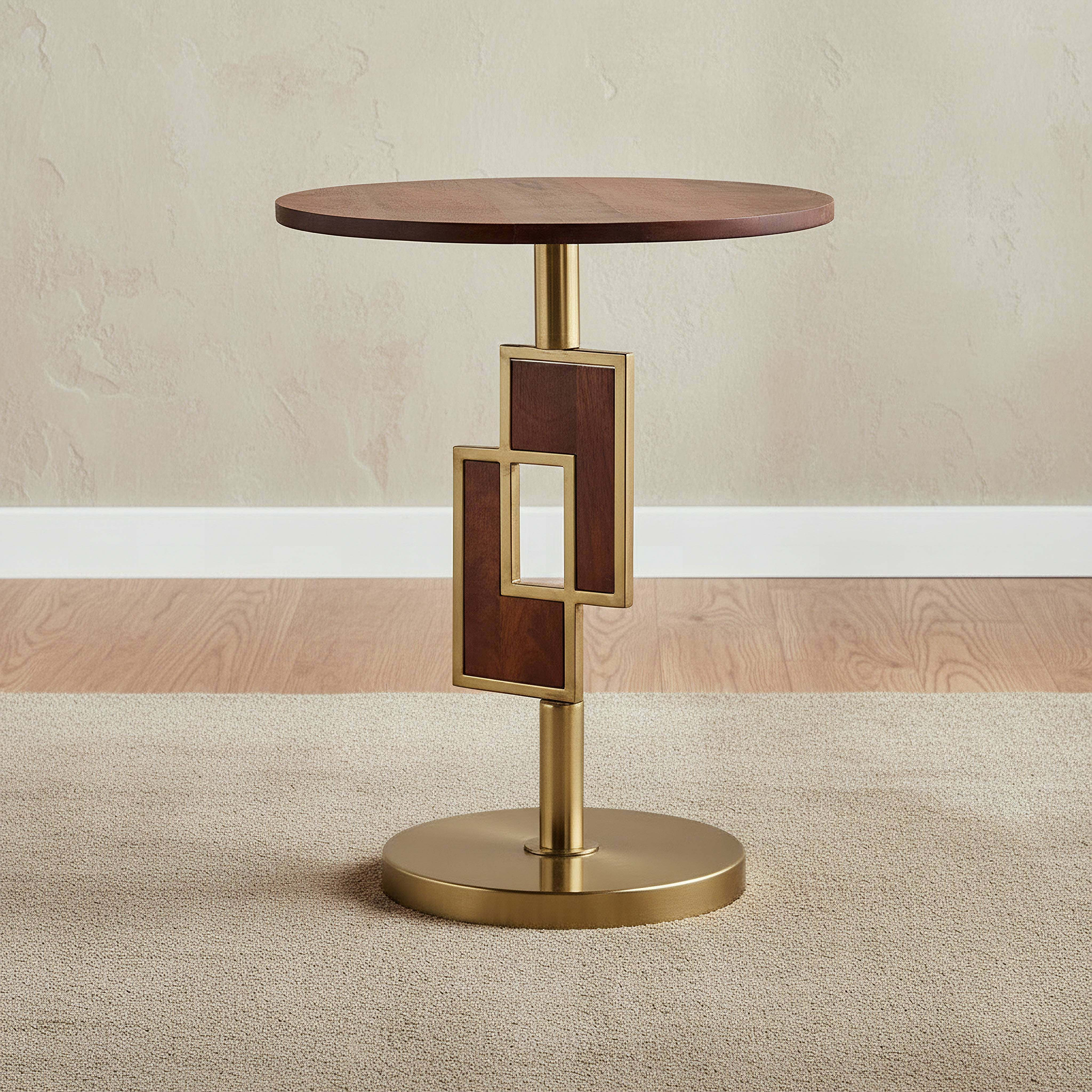Vendra Alicent Solid Wood Top Accent Table-hbxfurniture-livingroom-endtables-image-1