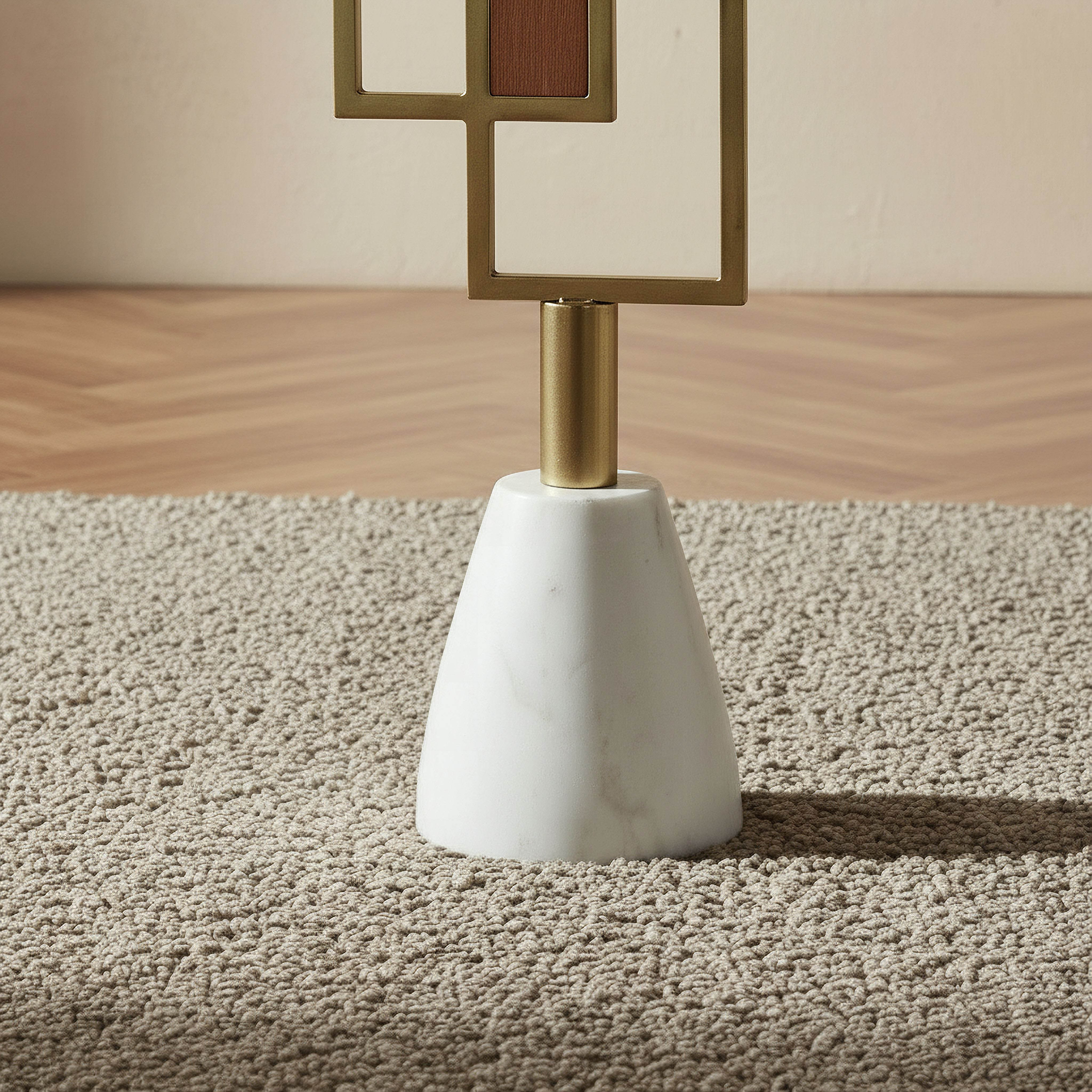 Cavon Otto Genuine Marble Base Accent Table with Solid Wood Top-hbxfurniture-livingroom-endtables-image-3